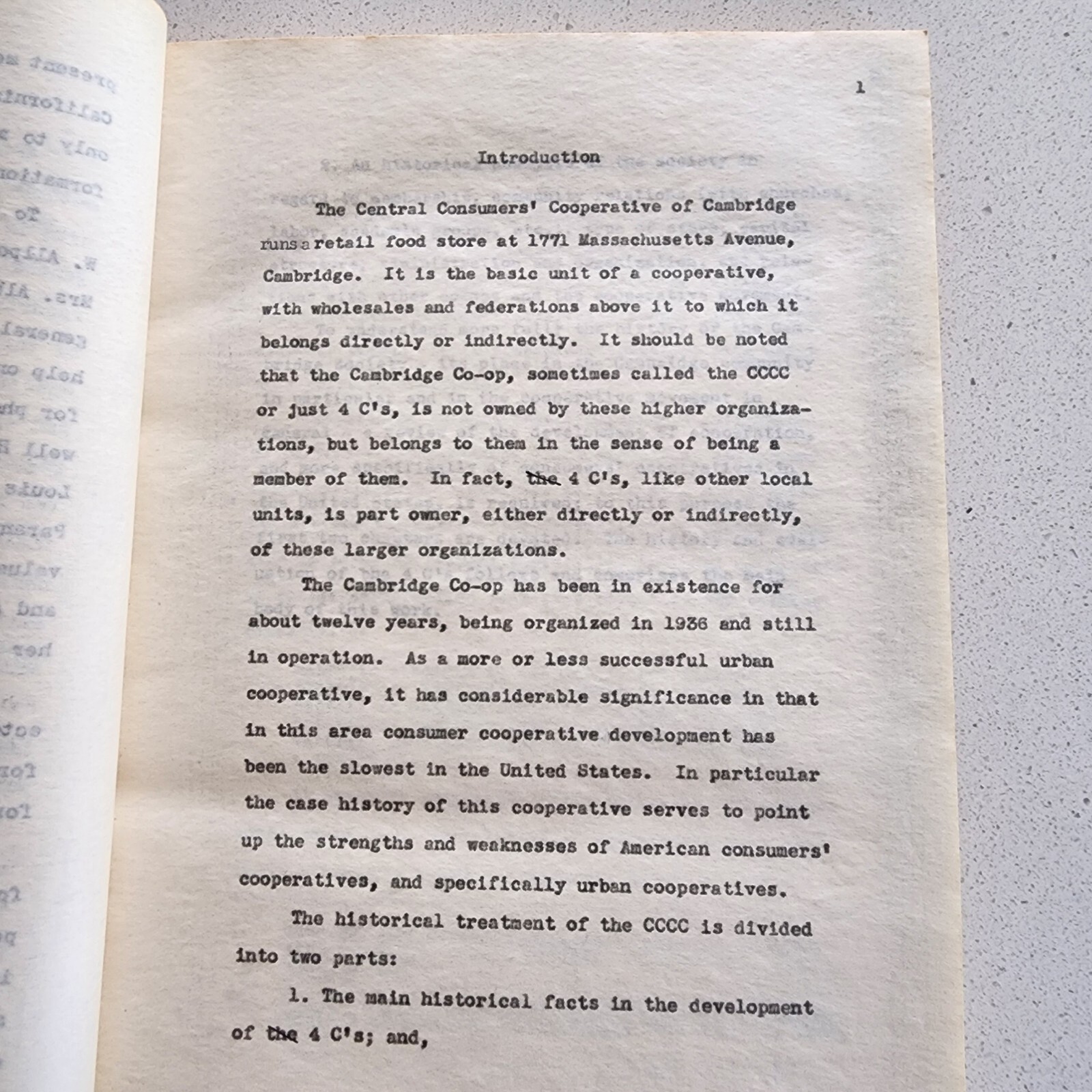 Original 1948 Harvard University Honors Thesis –Rare Harvard & Cambridge History