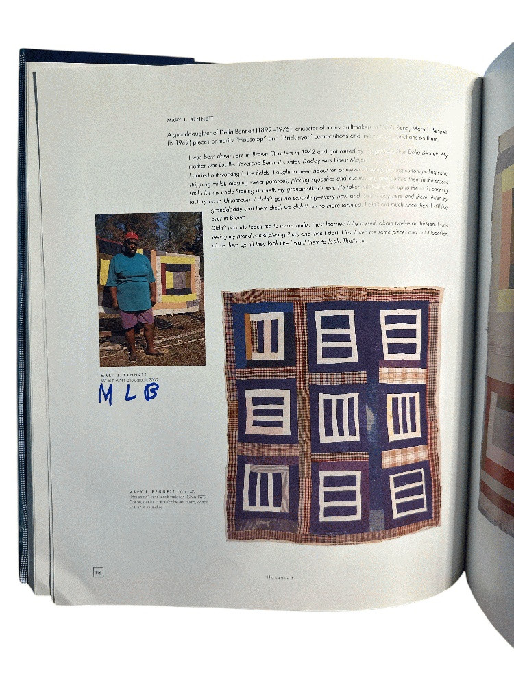 The Quilts of Gee’s Bend – SIGNED Nettie & Annie Young, Sue Seltzer, Lucy Mingo