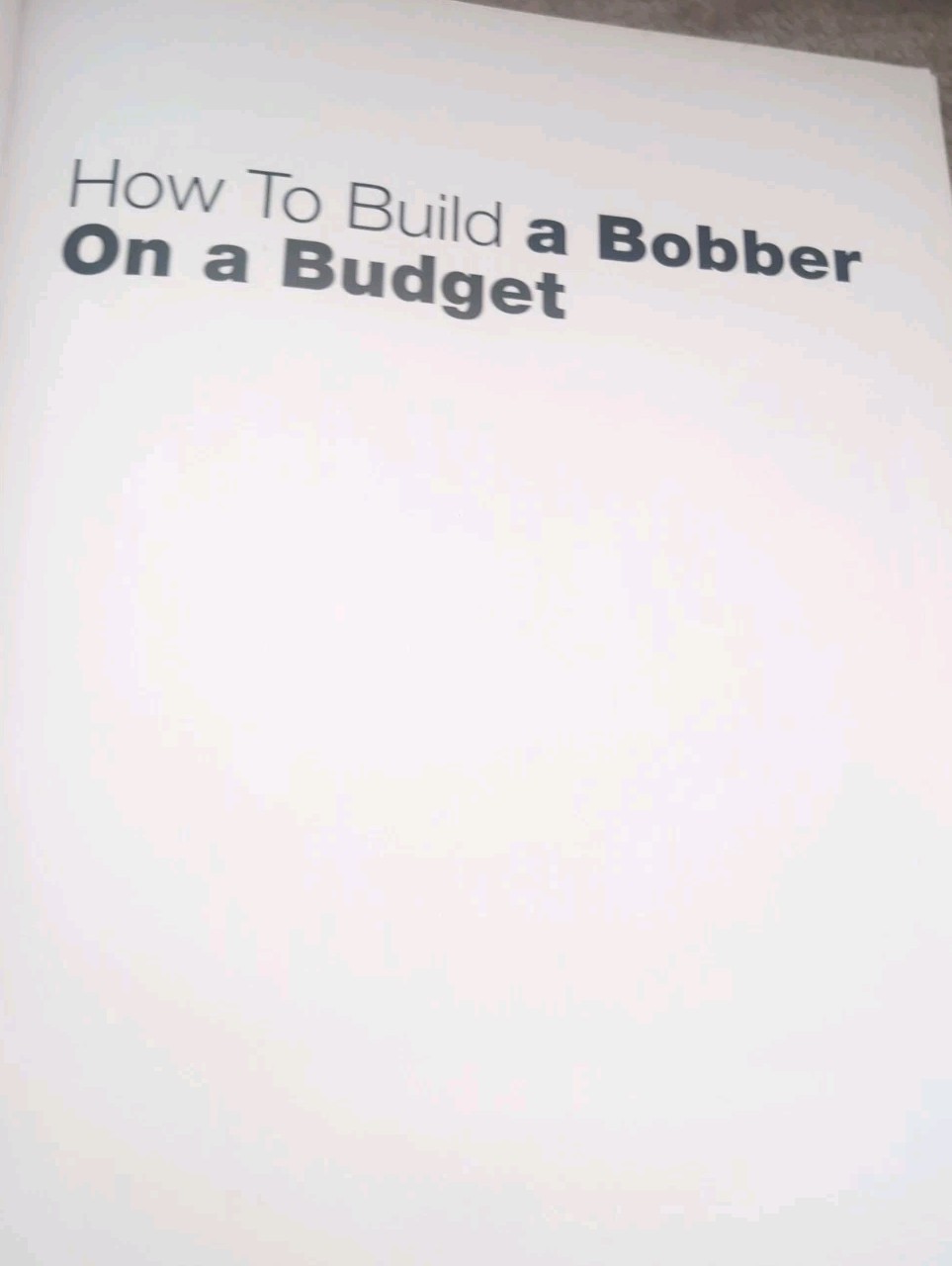 Motorbooks Workshop How to Build a Bobber on a Budget Motorcycle Hobby Shop