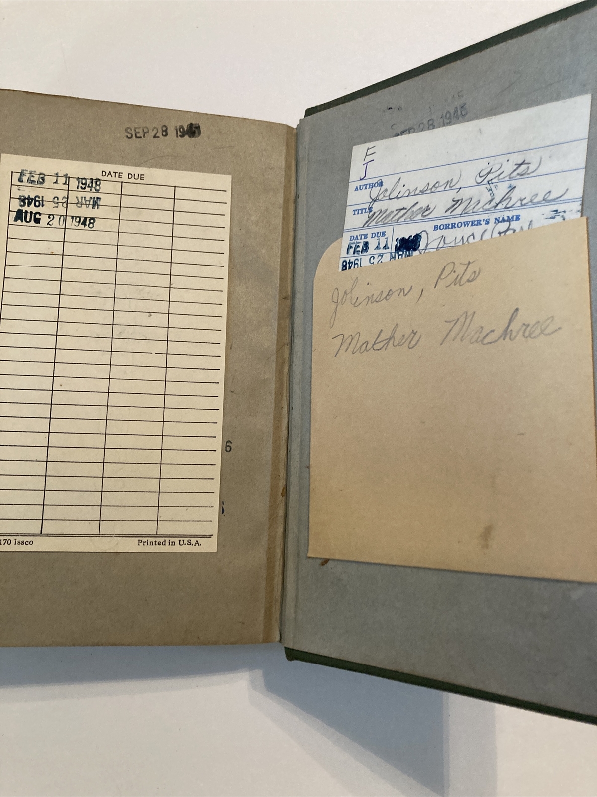 1924 THE STORY OF MOTHER MACHREE A STORY OF A MOTHER’S LOVE Rida Johnson Young