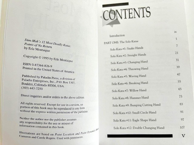 Dim-Mak 12 Most Deadly Katas & Poison Hands & Pressure Points, 3 Brand New Books