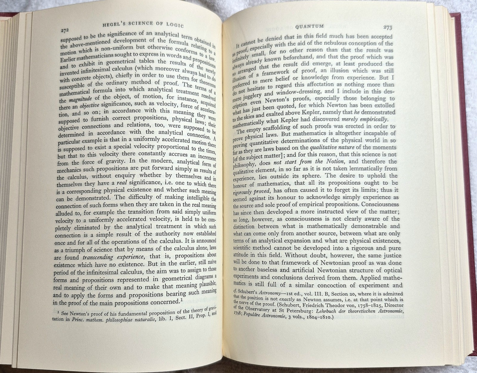 Science of Logic · Hegel (A.V. Miller · Muirhead Library · 1969) 1‑Volume Ed.