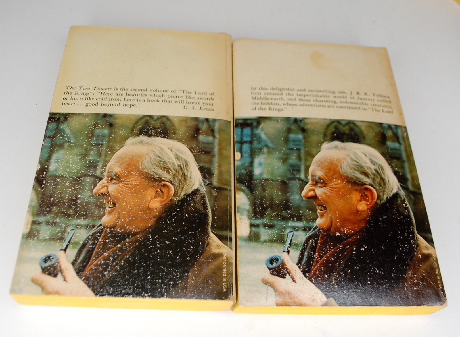 Gold Foil Box Set Ballantine 1973 Lord of the Rings J R R Tolkien 4 PB Set