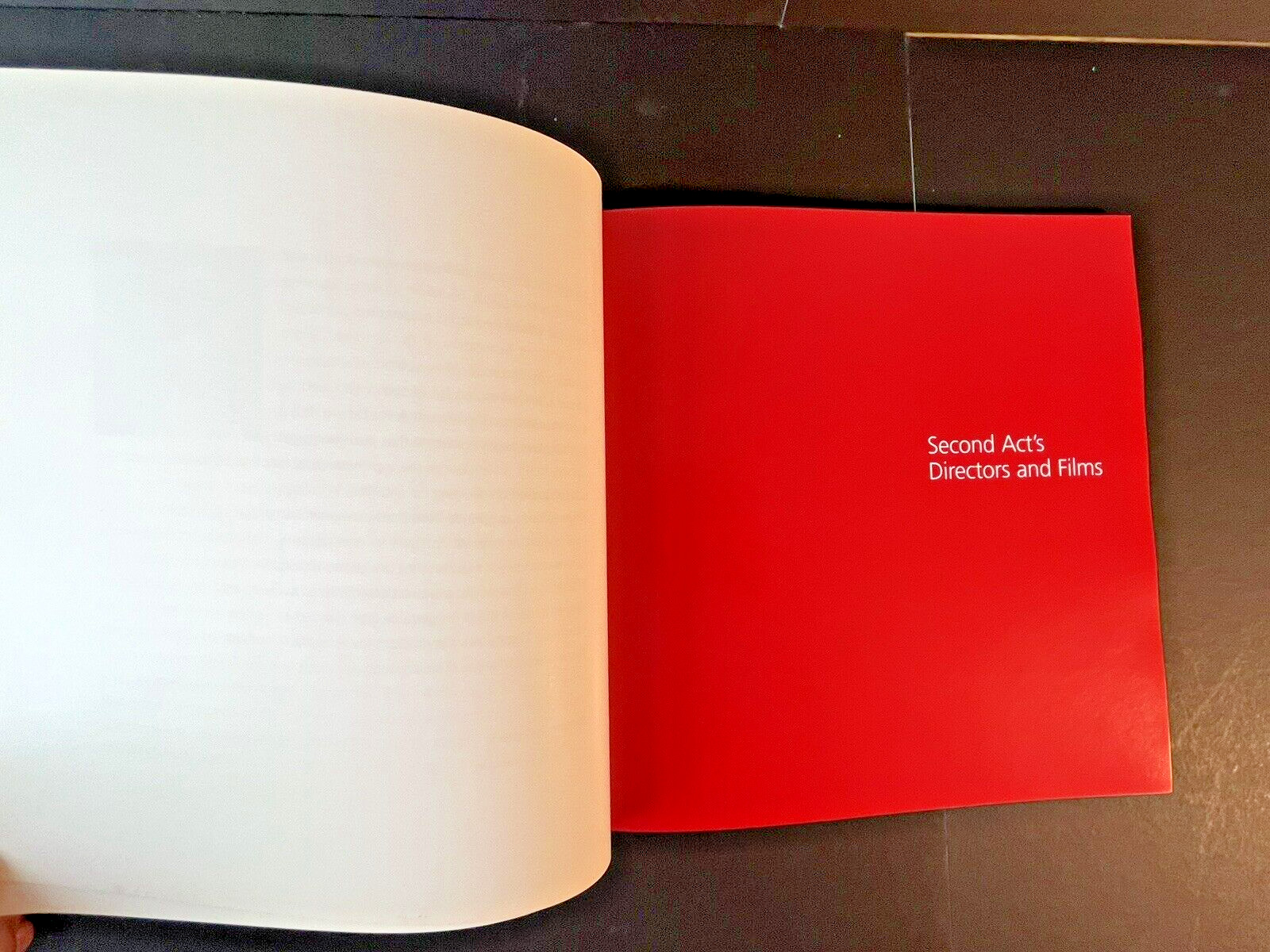 Second Act: A Rediscovery of Italian Cinema 3, by Antonio Monda, 2000, Olivares