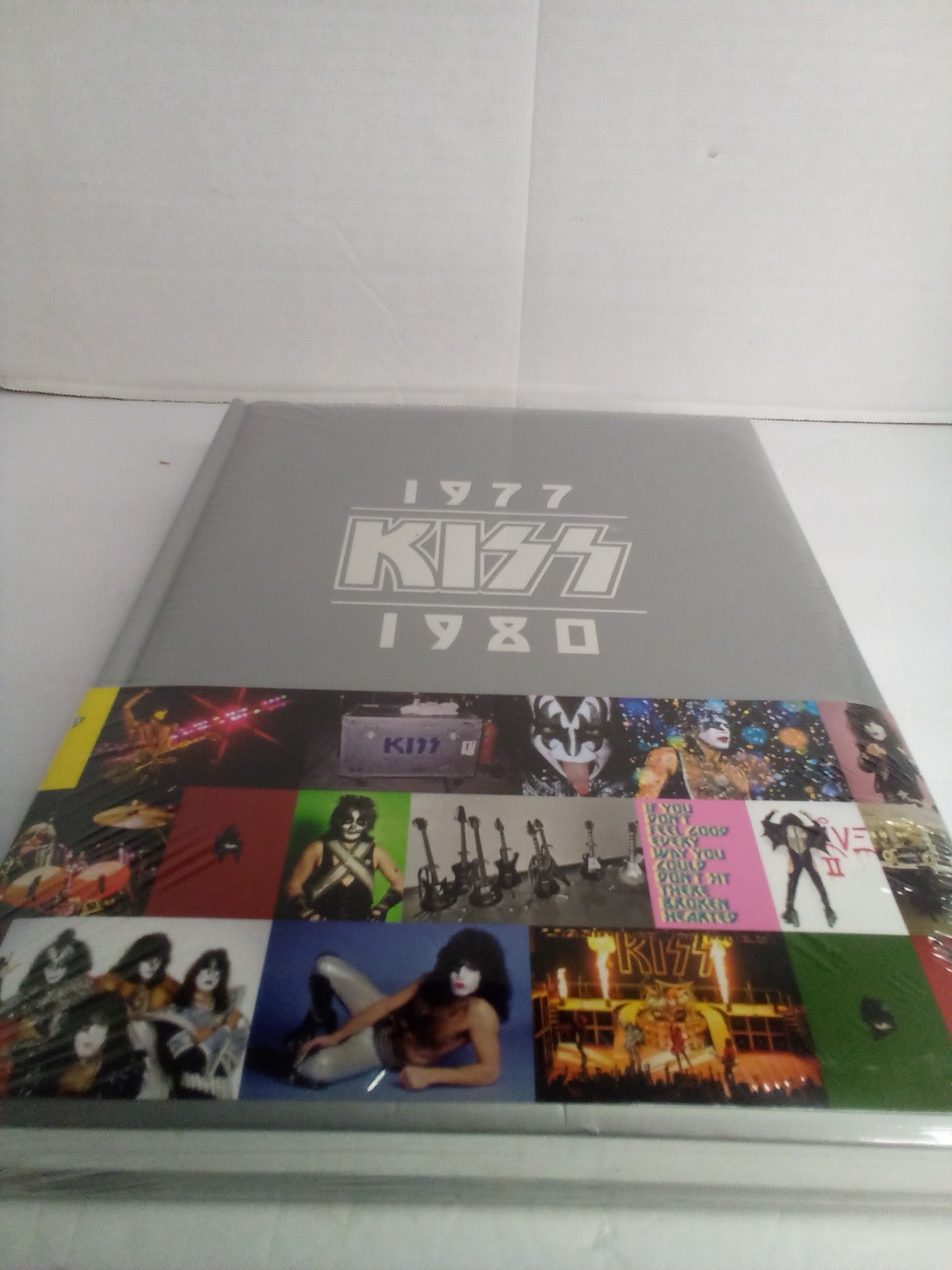 KISS 1977 1980 Lynn Goldsmith Padded Hardcover Photo Book New Sealed