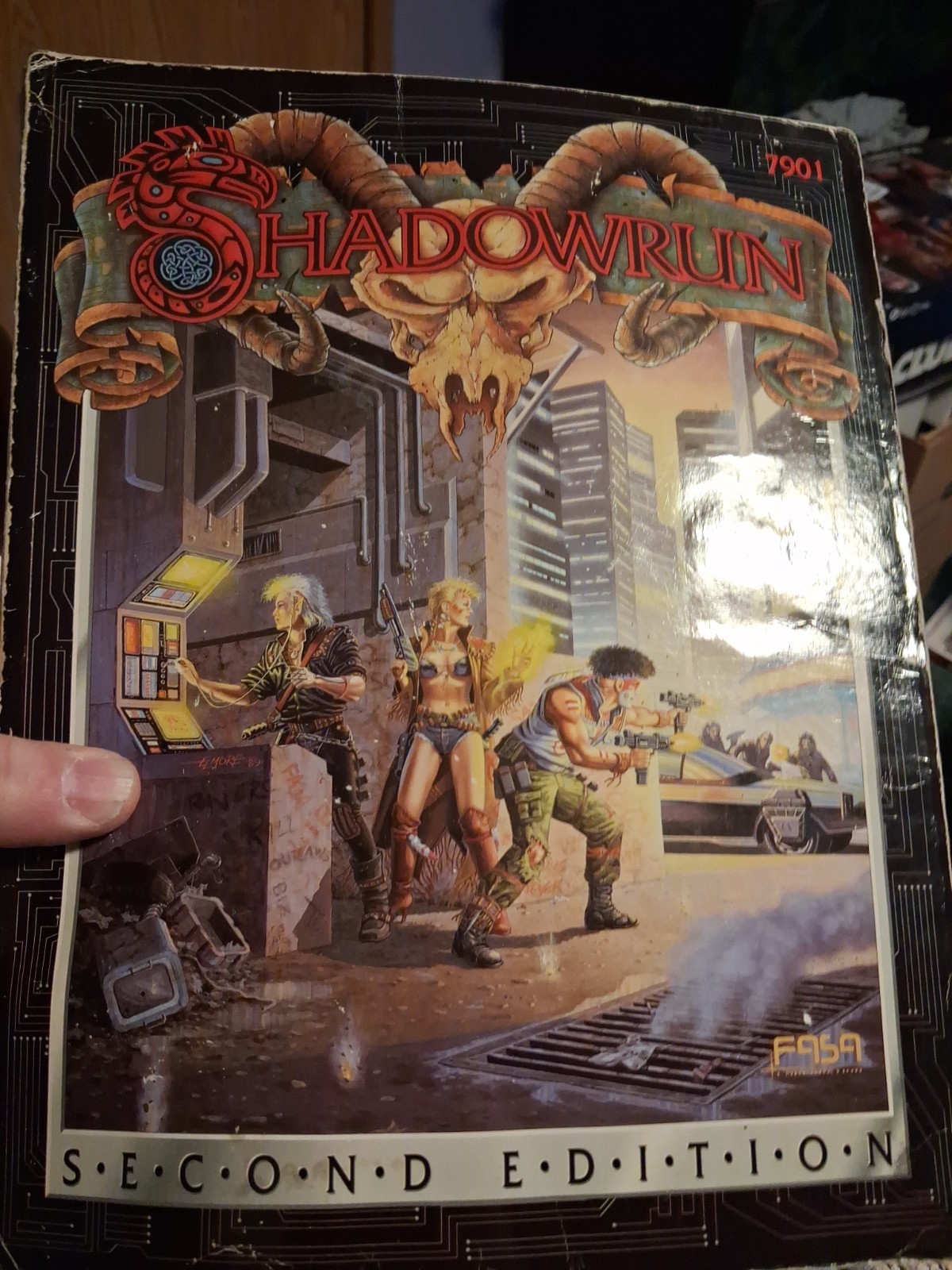 Shadowrun 2E 7901 FASA Corporation Rulebook RPG 1992