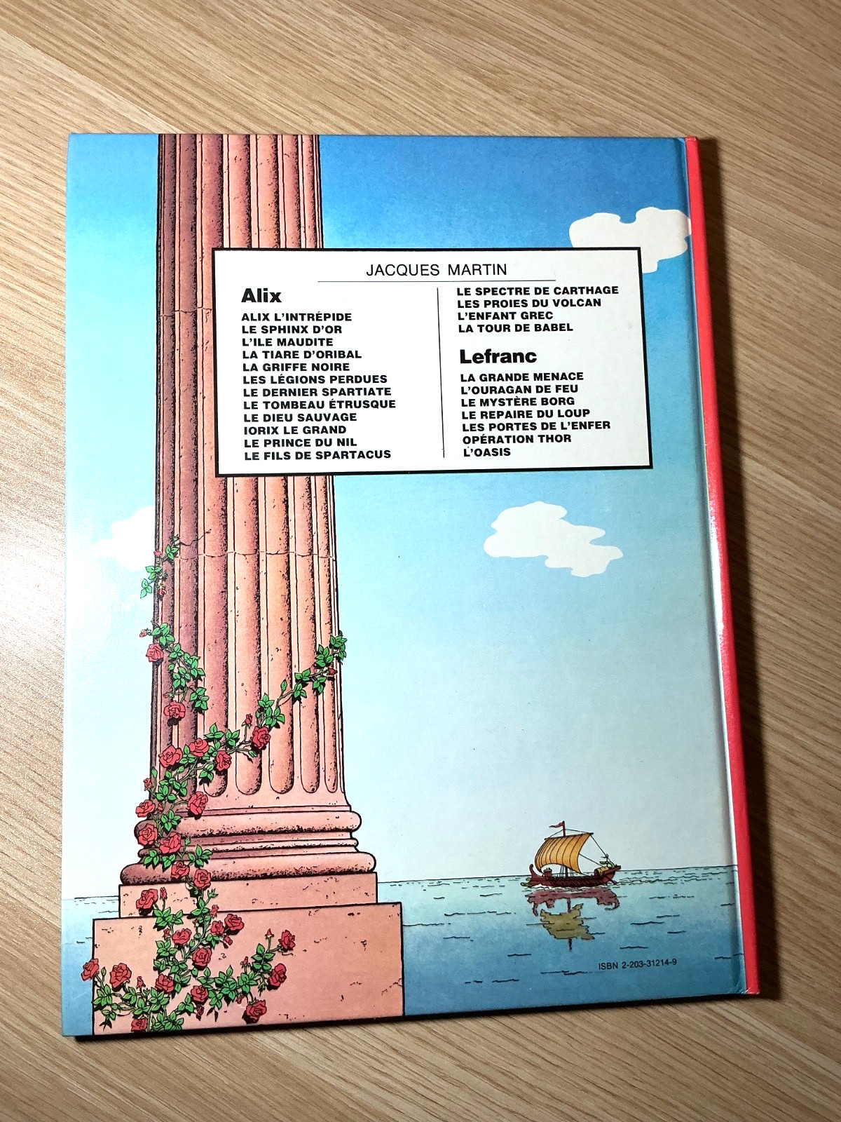 Les Aventures d’Alix bande dessinée 5-Volume Lot French Hardcover Graphic Novels