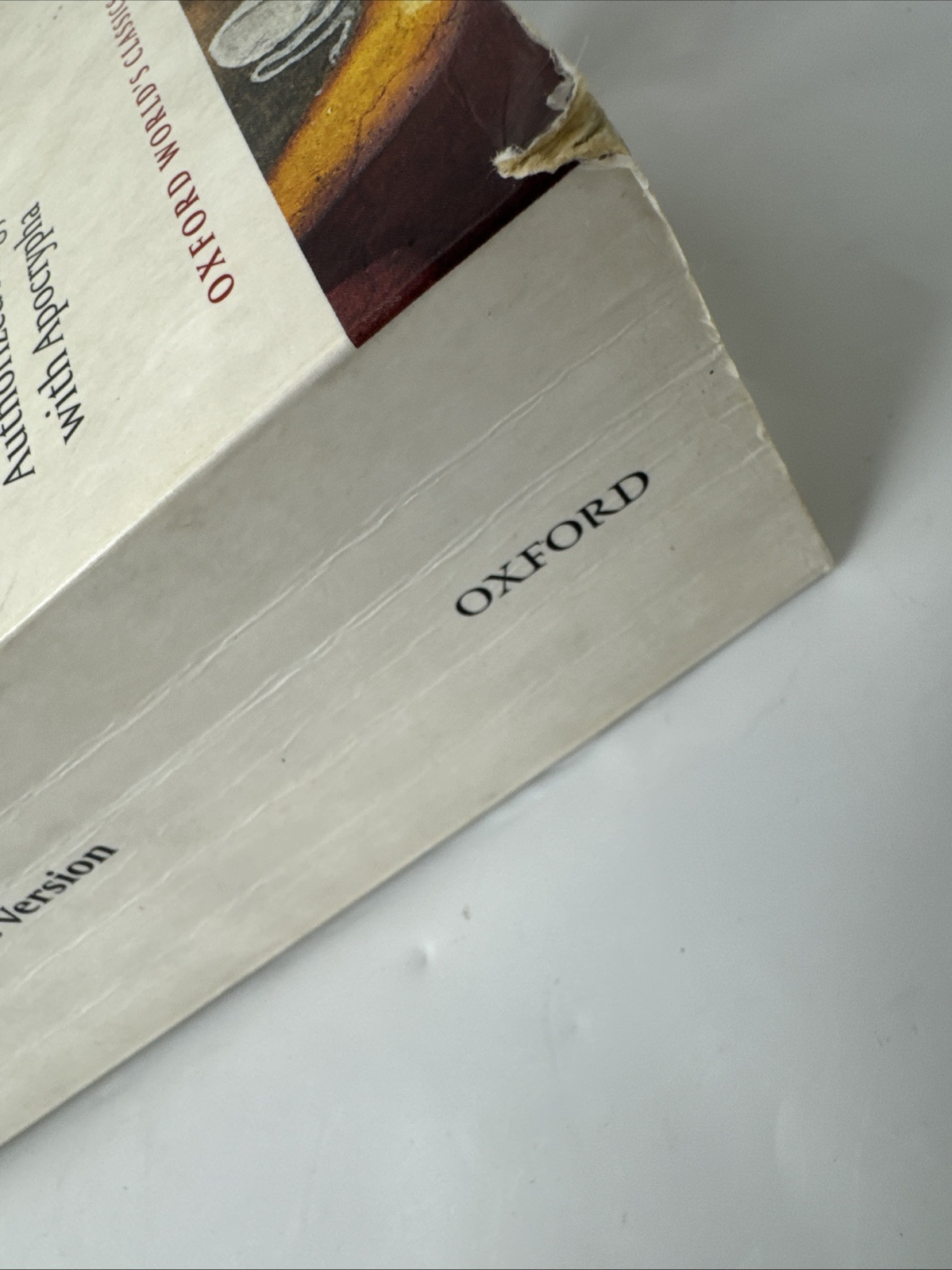The Bible: Authorized King James Version (Oxford World’s Classics) – GOOD