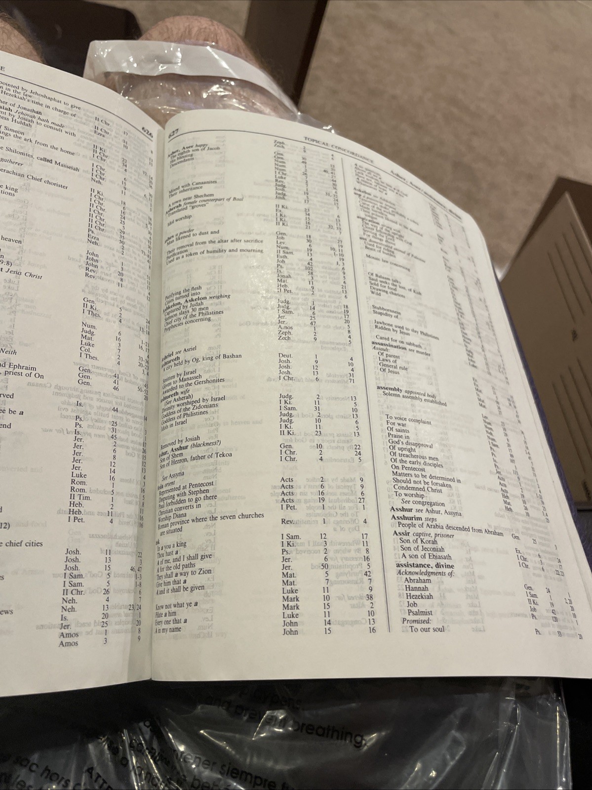 Word of God KJV (Purple) Large Print Easy Reading Margin Edition 1999
