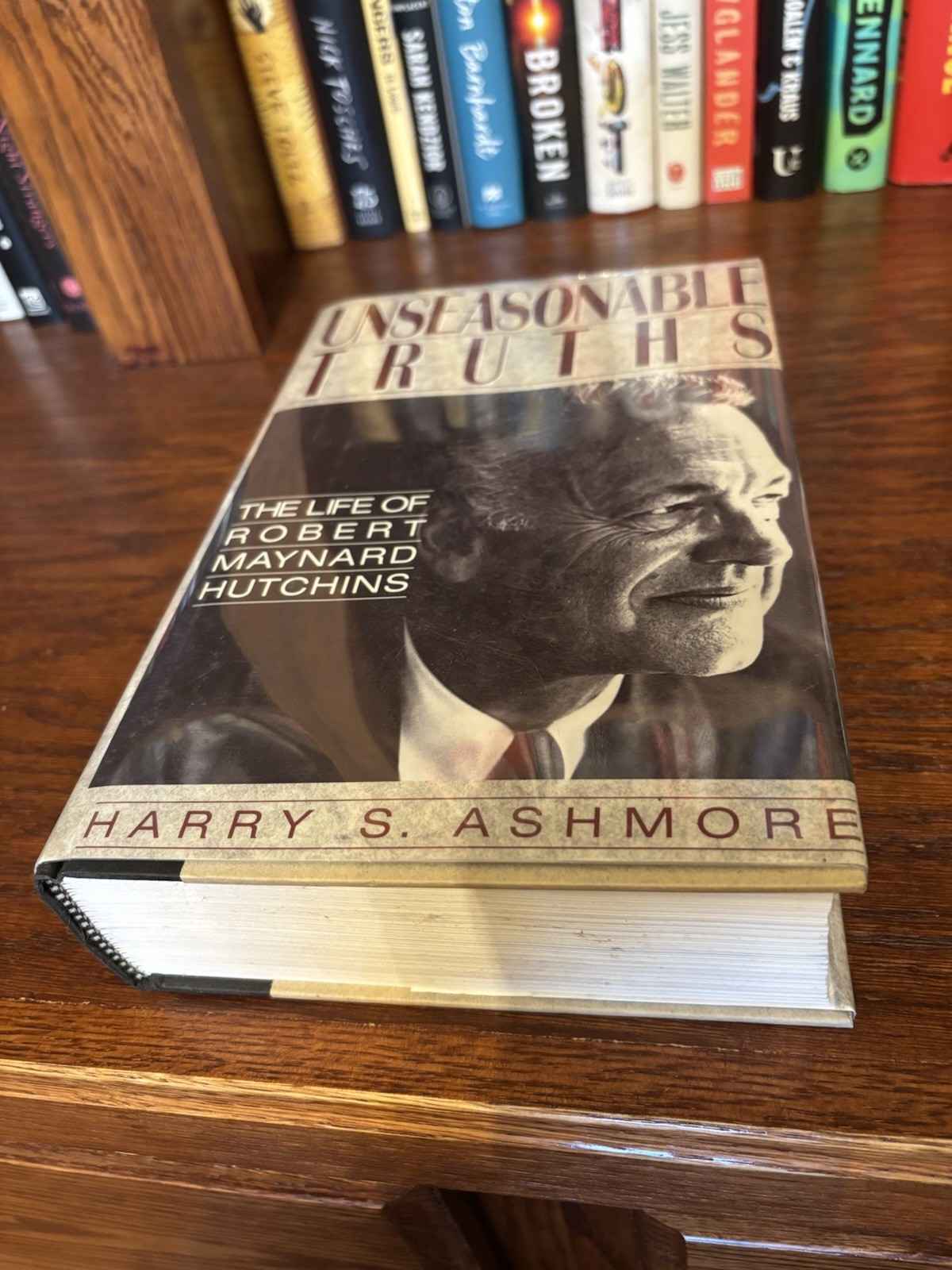 Unreasonable Truths. Harry Ashmore. 1st HC Ptg. LB 1989 Near Fine