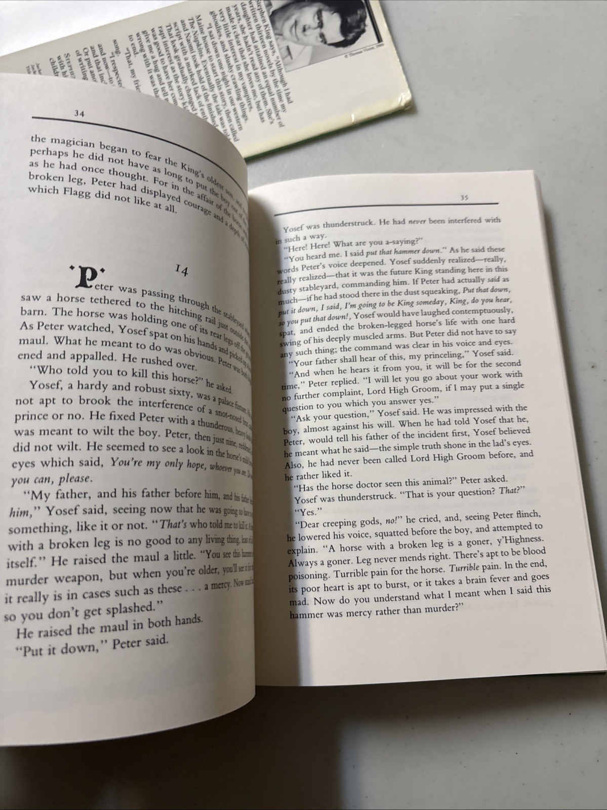 The Eyes of the Dragon by Stephen King – 1987 1st Edition Viking Raised Scales
