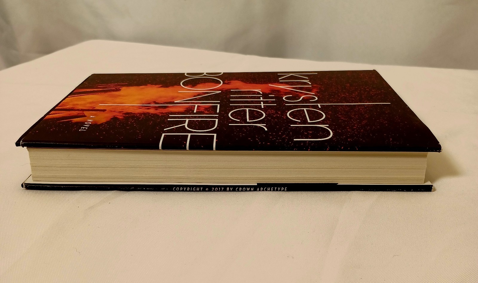 Bonfire By Krysten Ritter Dust Jacket Hardcover 1st Edition Crown Publishing