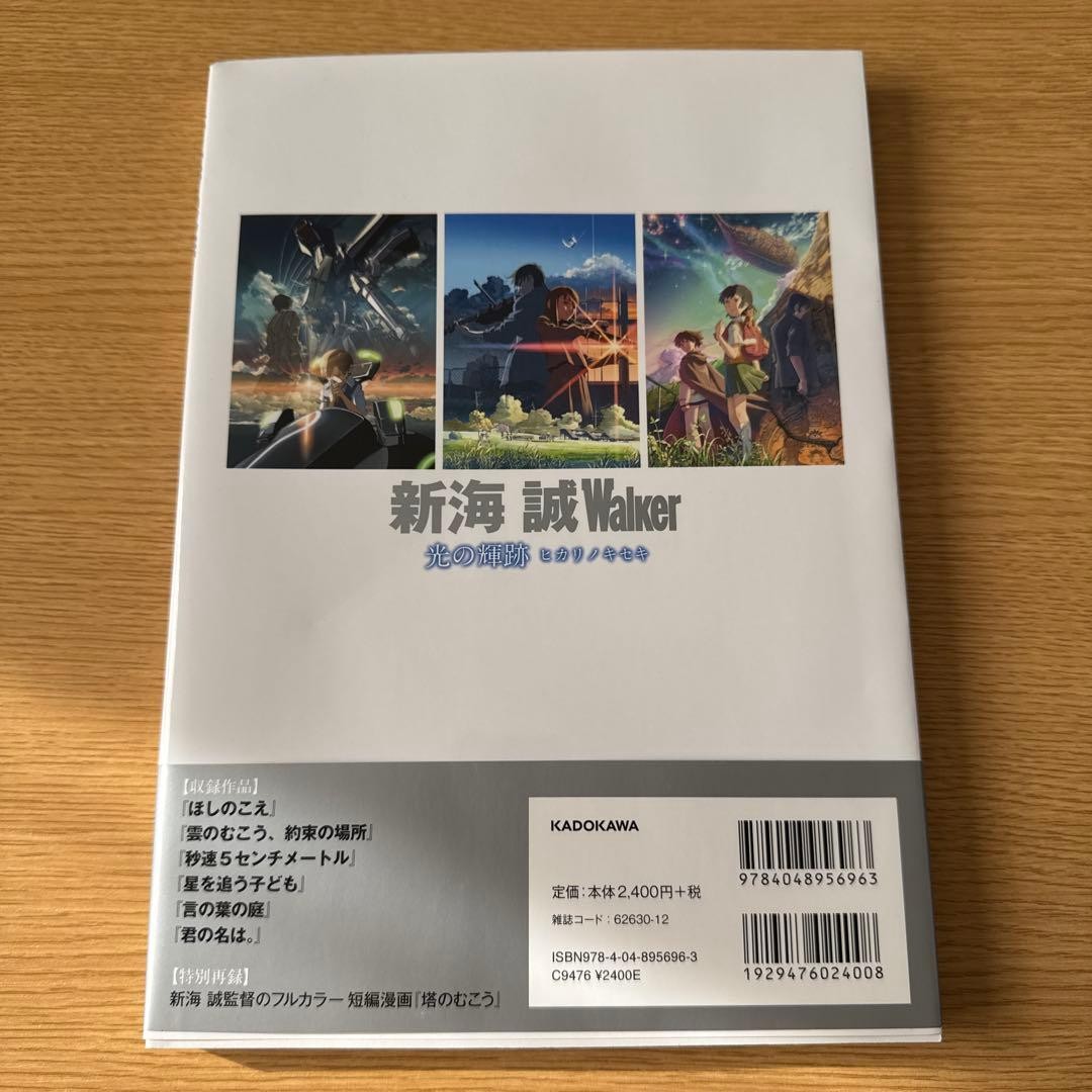 Makoto Shinkai Walker Tracing the Luminous Footprints