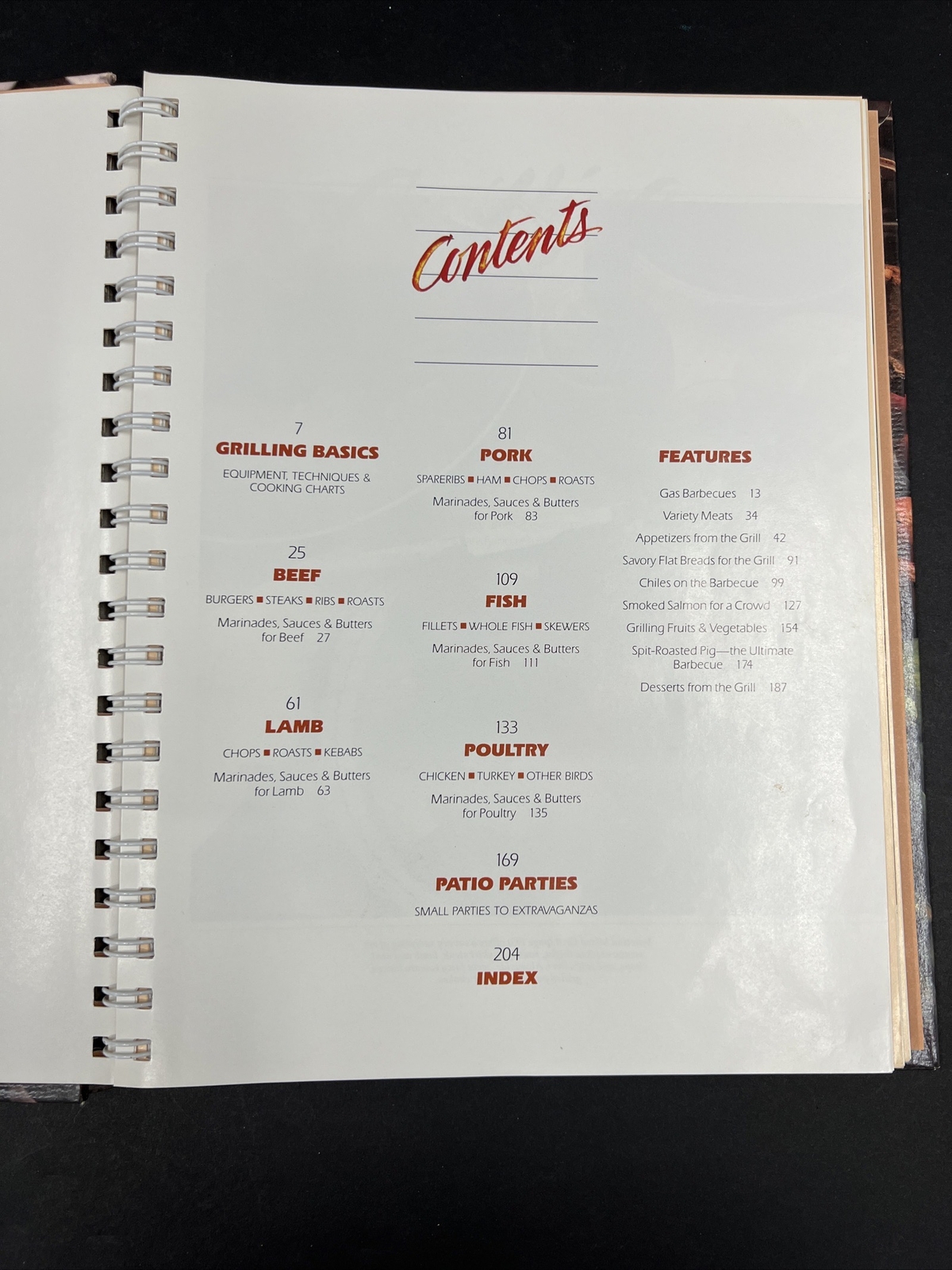 The Ultimate Grill Book Sunset Magazine Lane Publishing 1989 Cookbook Hardcover