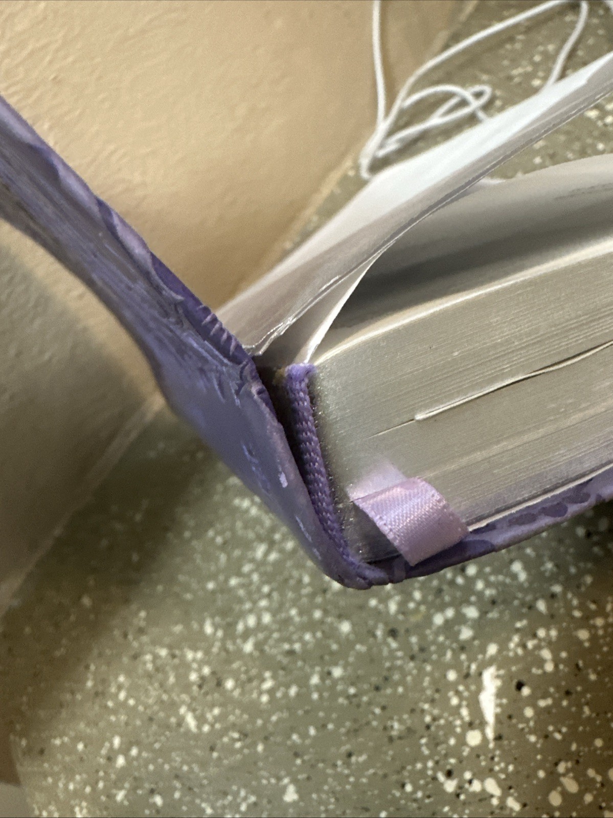 Holman Christian Standard Bible HCSB Personal Size Simulated Leather Lavendar…