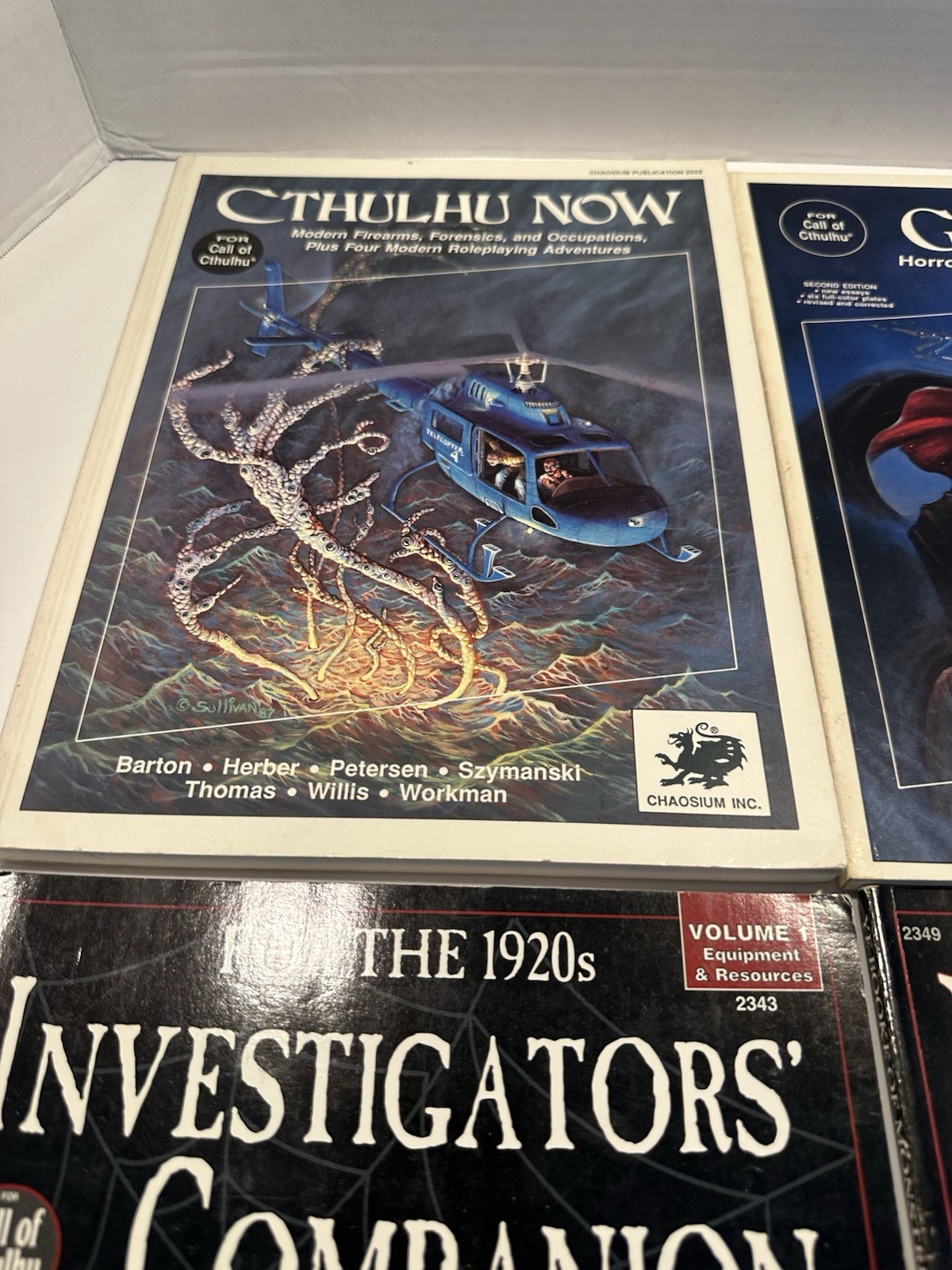 Call of Cthulhu Book Lot Investigators’ Companion 1920’s Ye Book of Monstres