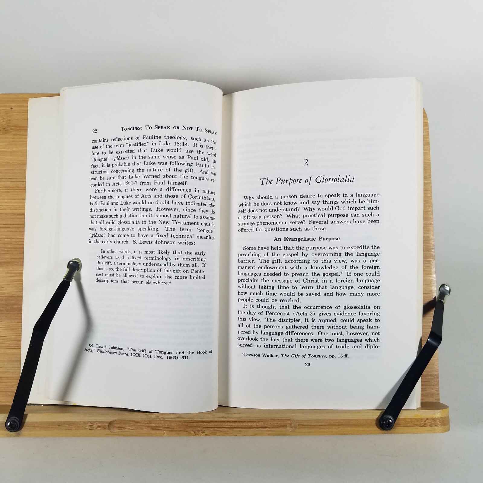 TONGUES: To Speak or Not to Speak by Donald W. Burdick – 1972 Printing