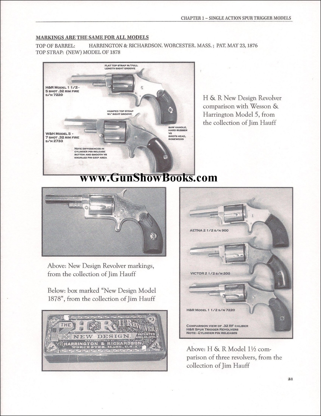 H&R Arms Co. 1871 – 1986 -A Historical Reference for the Collector- (Goforth)