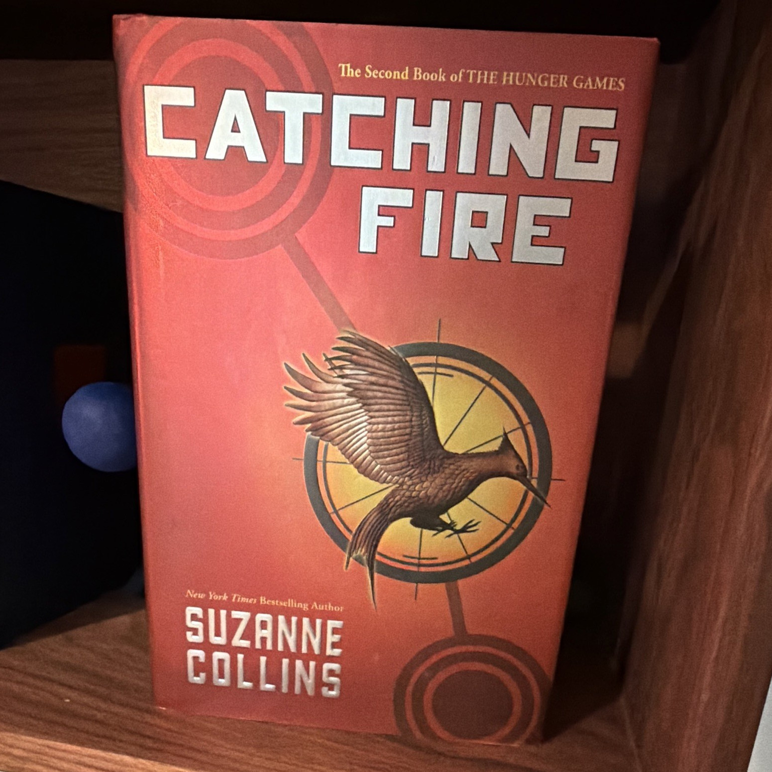 Suzanne Collins Catching Fire Hardcover The Hunger Games Scholastic YA Dystopian