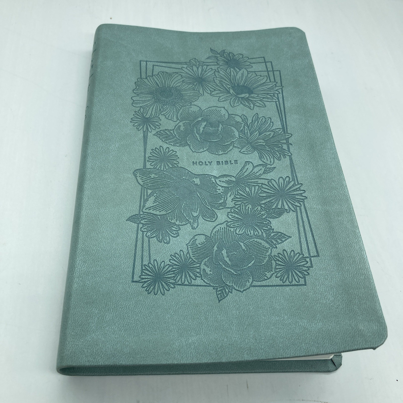 NLT Premium Value Thinline Bible, Filament Enabled (LeatherLike, Bouquet Tea…