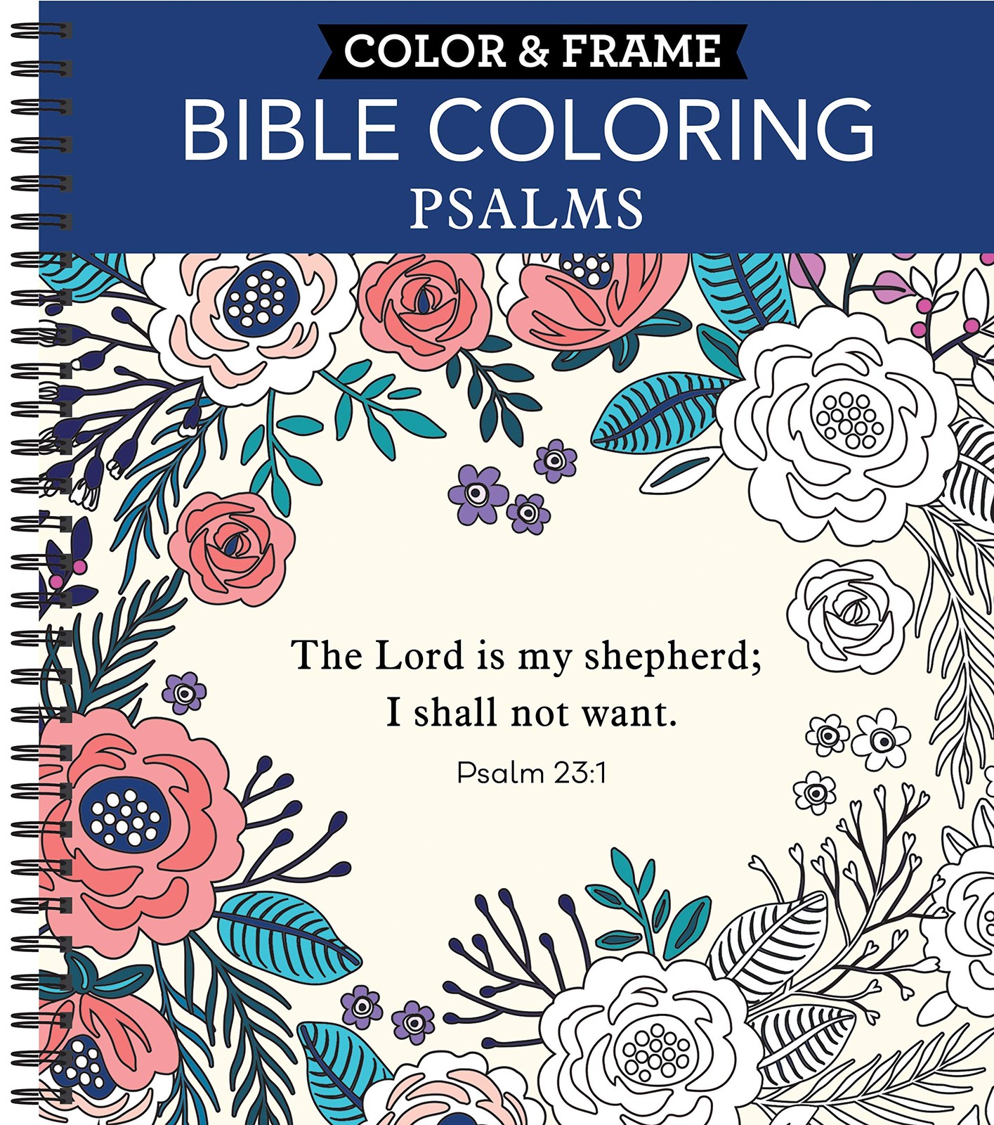 Color & Frame – Bible Coloring: Psalms: 63 Coloring Pages with Verses…