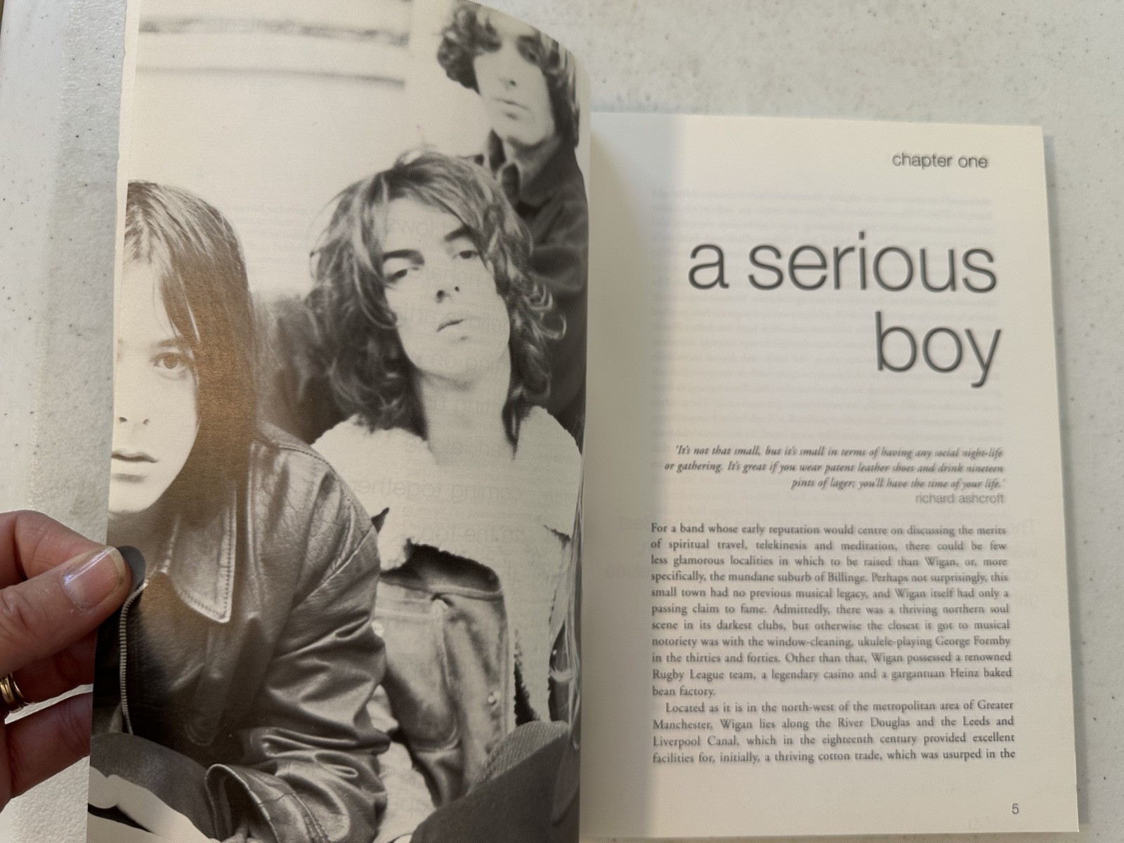 The Verve Richard Ashcroft Crazed Highs + Horrible Lows 1998 1st ed Clarke bio