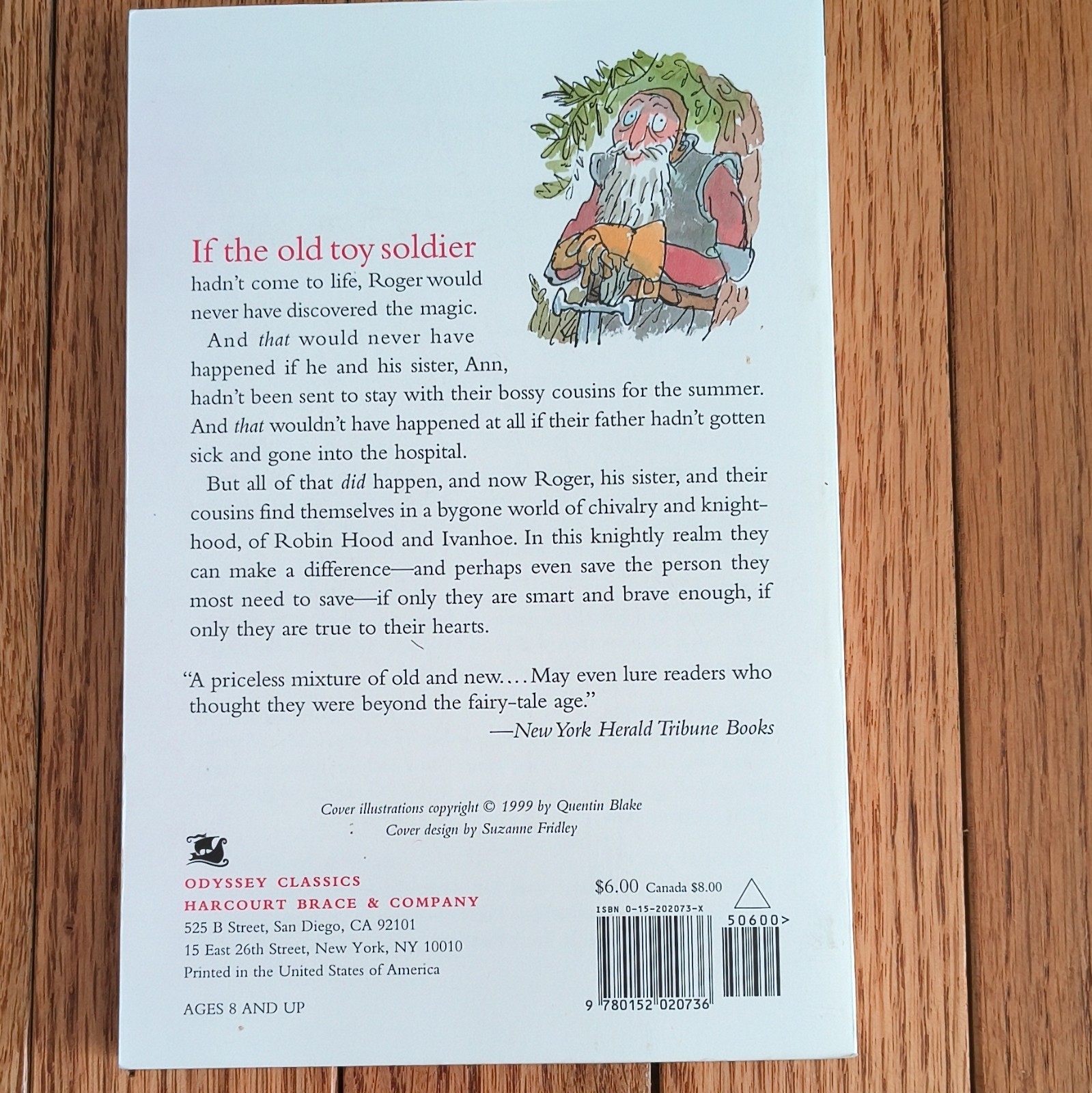 Edward Eager Knight’s Castle PB Harcourt Brace 1999 Odyssey Classics Bodecker