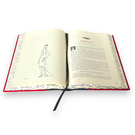 DRACULA by Bram Stoker Deluxe Flannel Bound Illustrated Collectible Edition NEW