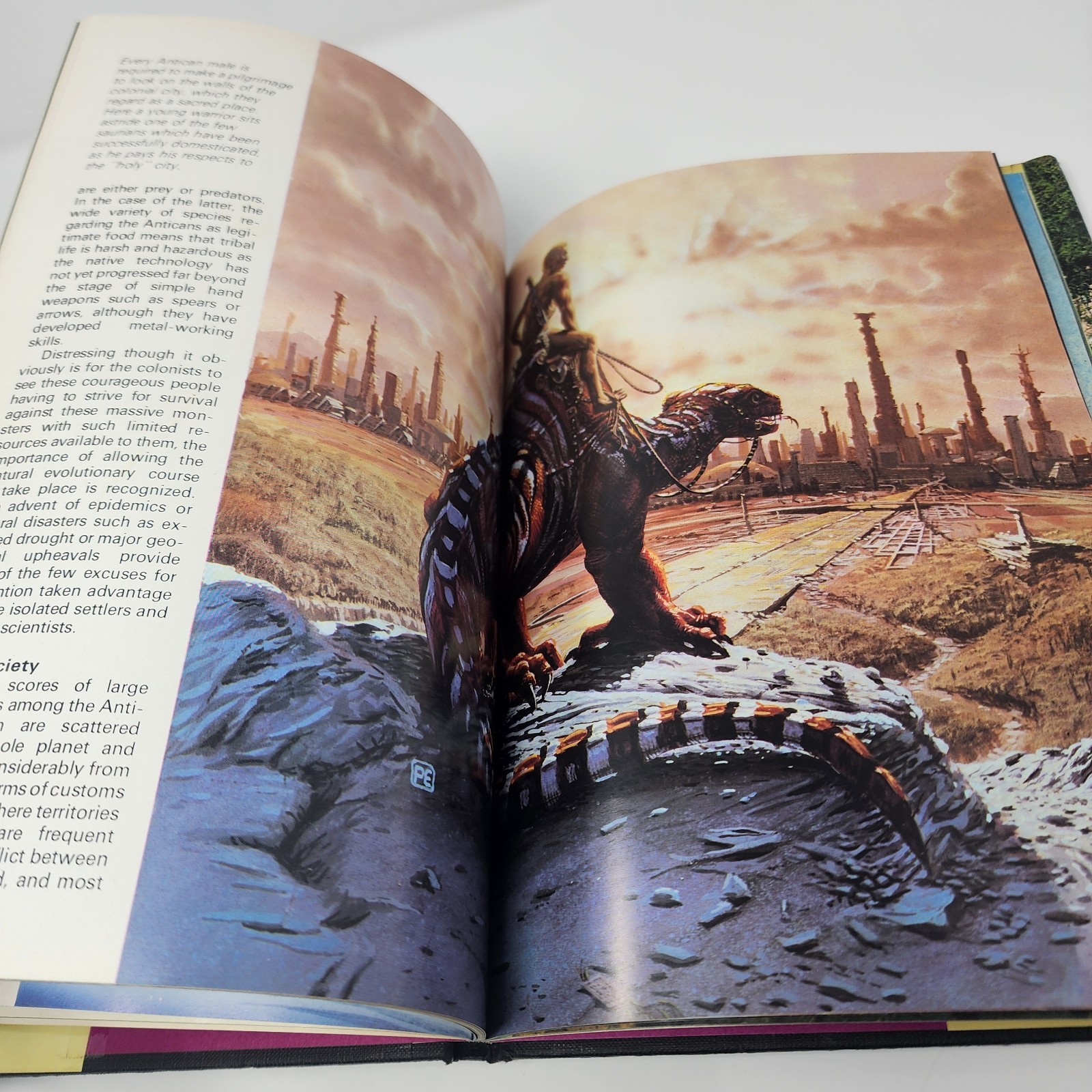 Aliens in Space Steven Caldwell 1979 Hardcover Galactic Encounters Crescent Book