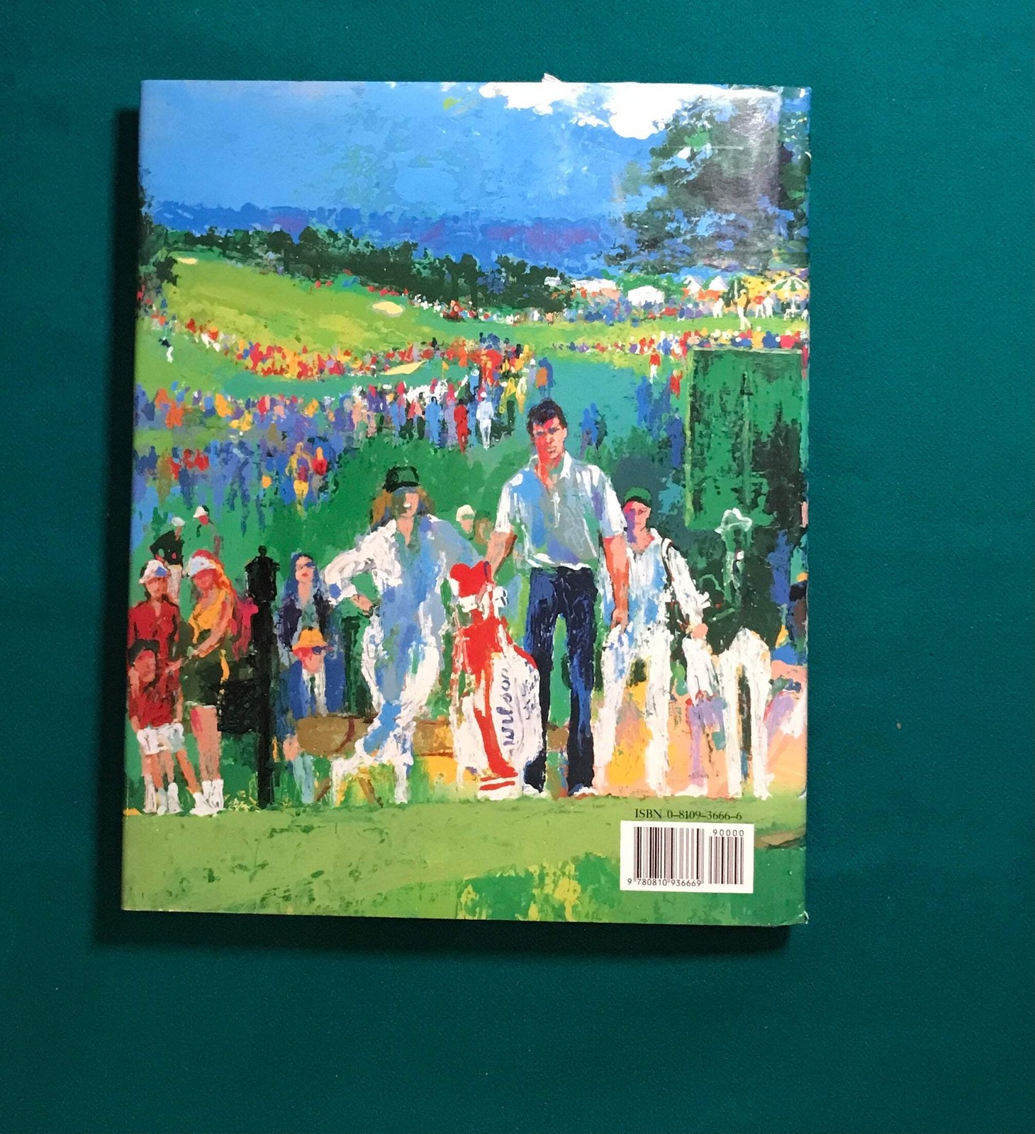 Big-Time Golf, Signed by Leroy Neiman