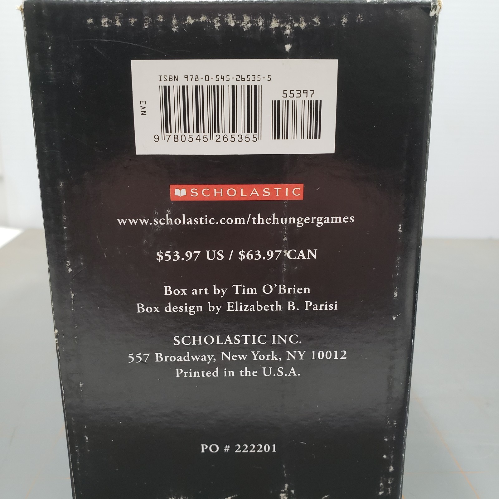 The Hunger Games Trilogy Boxed Hardcover Book Set ~ Scholastic ~ Suzanne Collins