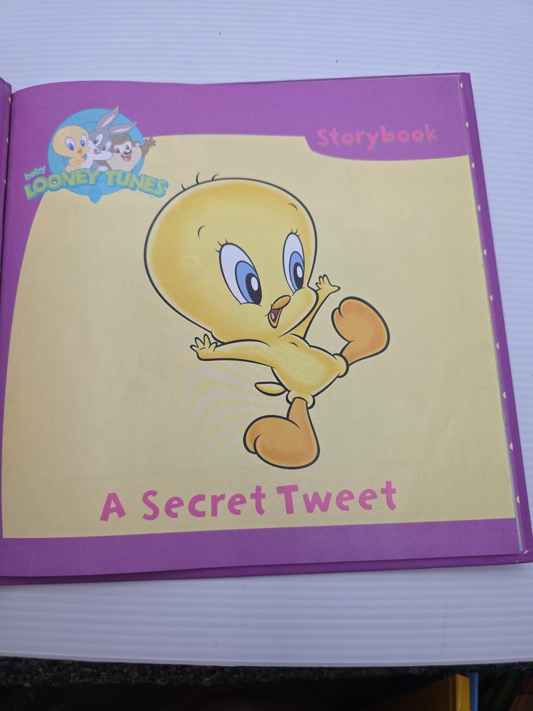 Set Of 5 Baby Looney Tunes Storybooks. Twenty, Sylvester, Baby Bugs, Baby Taz
