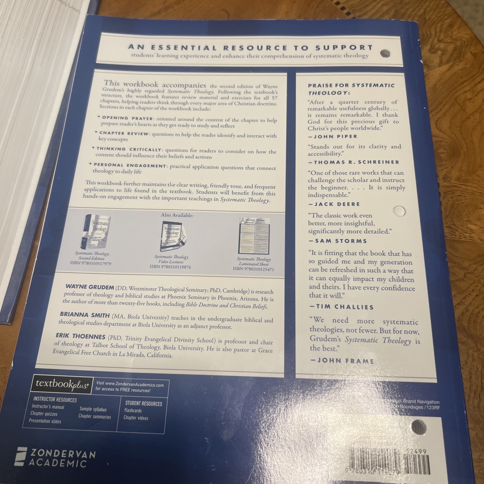 Systematic Theology An Introduction to Biblical Doctrine Wayne Grudem/Workbook++