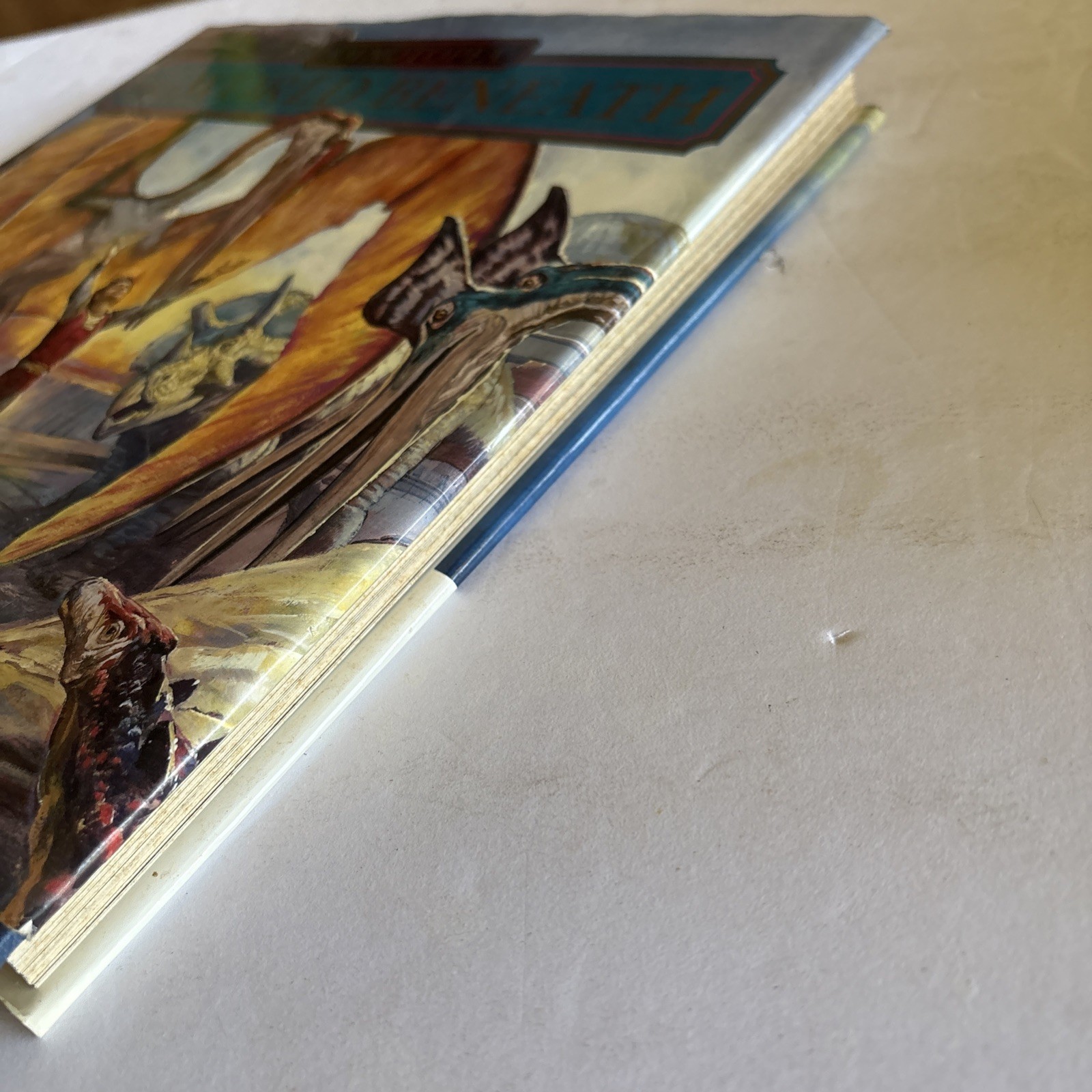 DINOTOPIA by James Gurney The World Beneath 1st Edition/ 1st Printing, HCDJ 1995