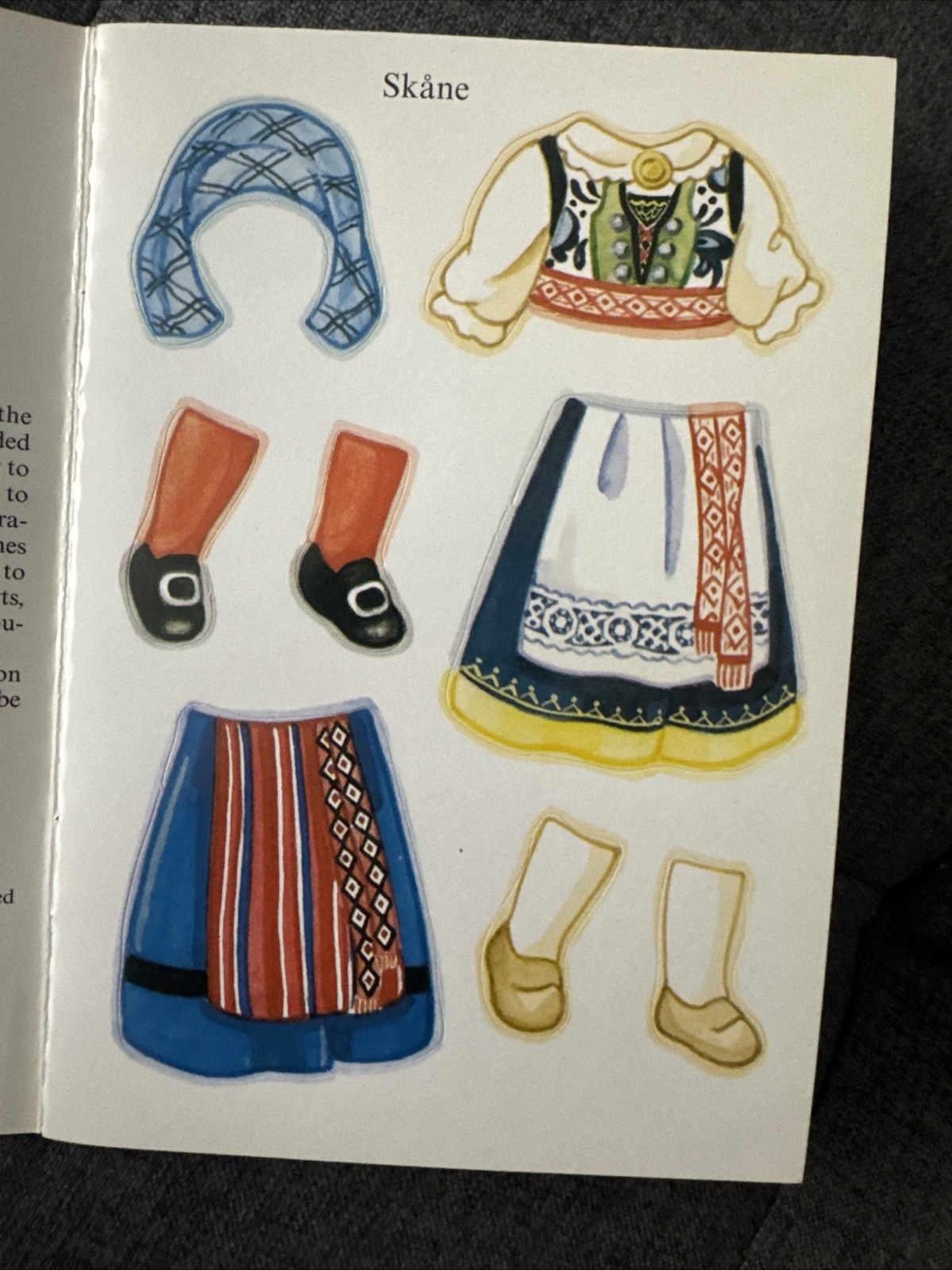 Christina From Sweden – Sticker Paper Doll- Dover Little Activity Books New RARE