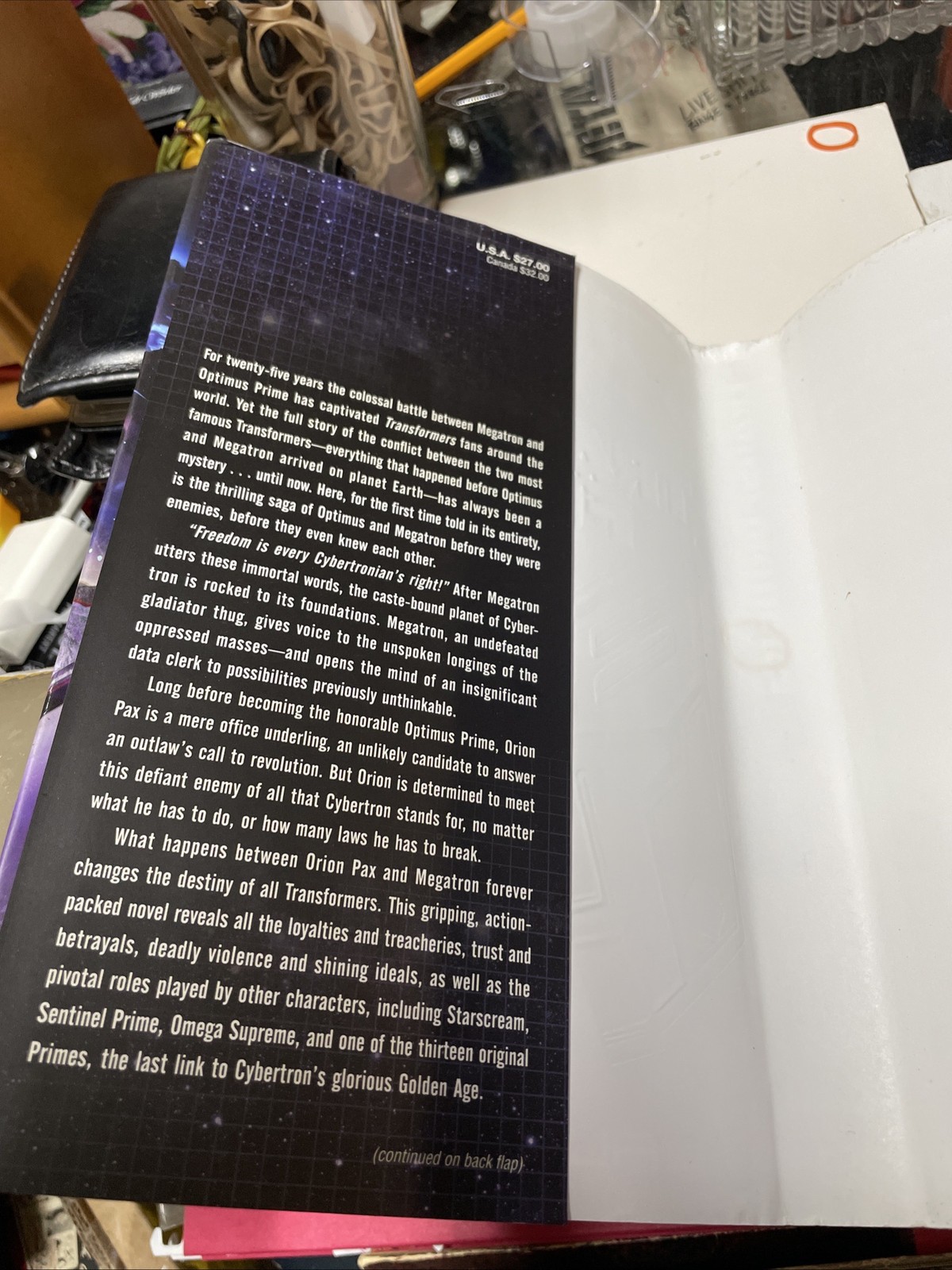 Transformers Exodus The Official History of the War for Cybertron by Alex Irvine