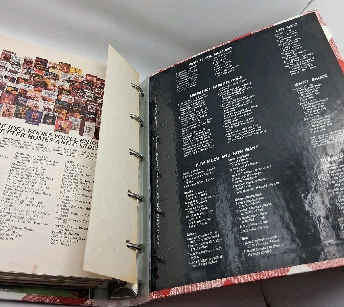 Vintage 1979 Better Homes and Gardens New Cookbook (6th printing) FINE