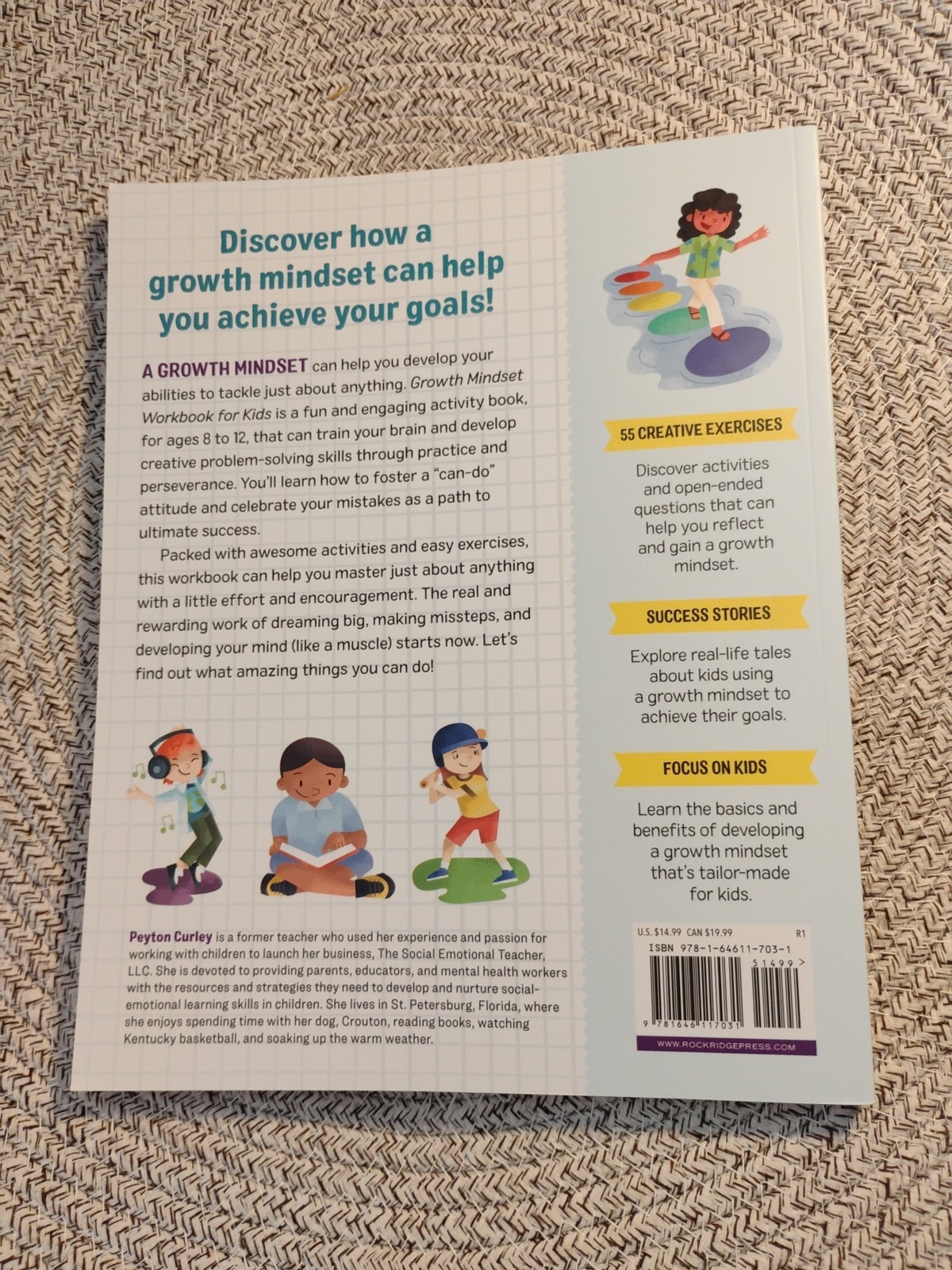 Growth Mindset Workbook for Kids : 55 Fun Activities to Think Creatively, Solve