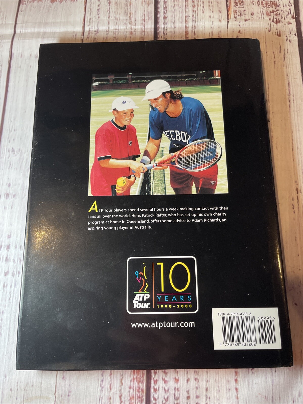 The Atp Tour: Ten Years of Superstar Tennis by Richard Evans Like New!!