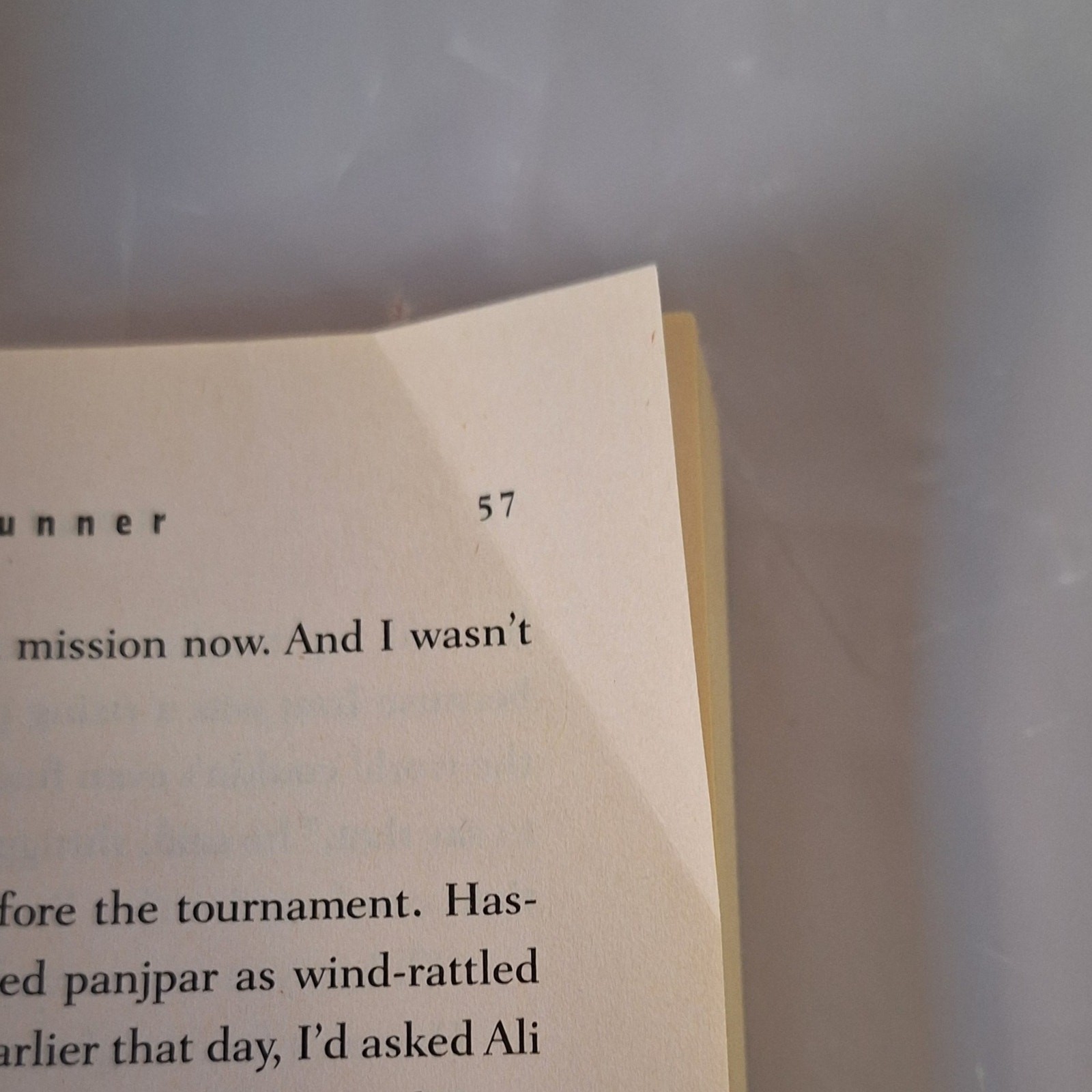 Khaled Hosseini Paperback “The Kite Runner” 2003 Fiction USED GOOD