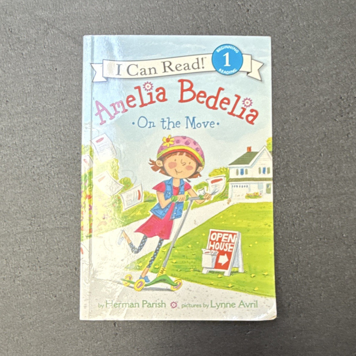 I Can Read! Level 1 Amelia Bedelia On the Move Herman Parish PB Illus