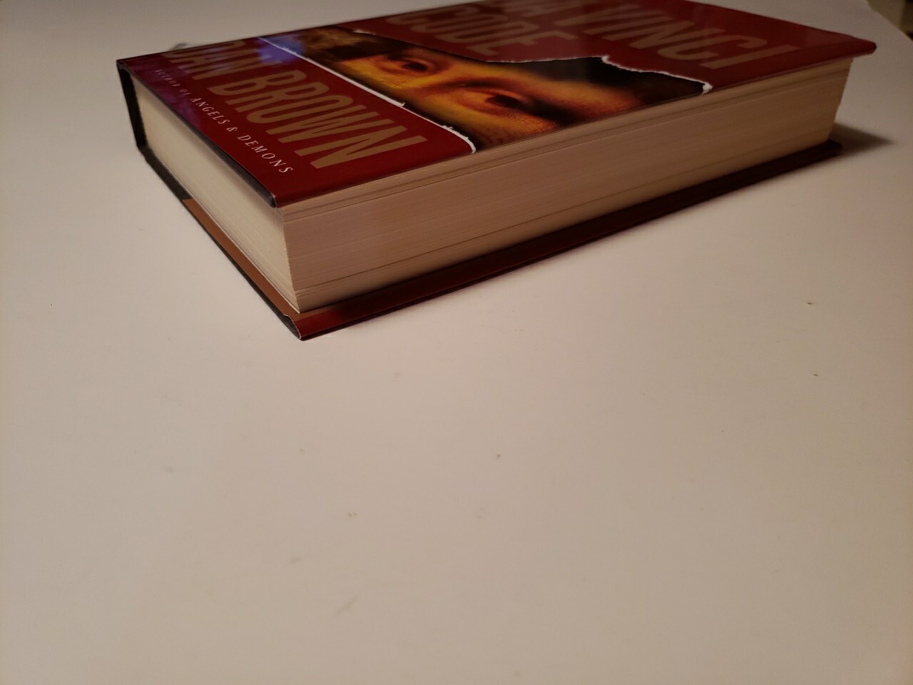 The Da Vinci Code 1st EDITION book w/ Skitoma & Lyon Print Error-Dan Brown 2003