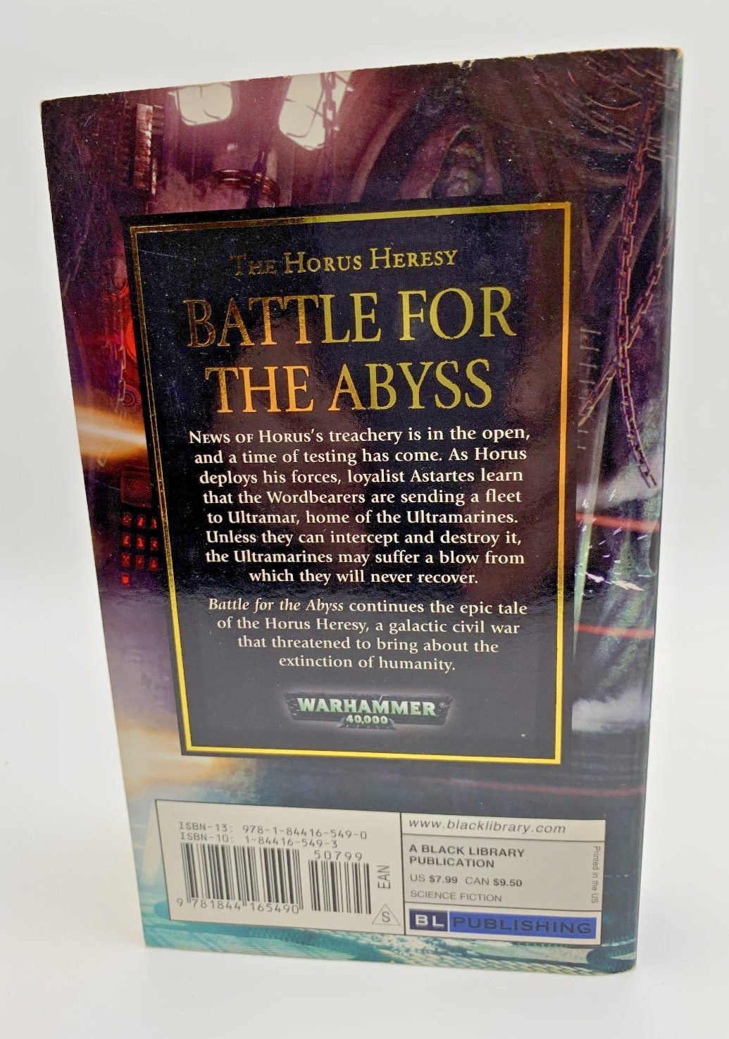 The Horus Heresy Battle for the Abyss by Ben Counter Warhammer40k 2008 paperback