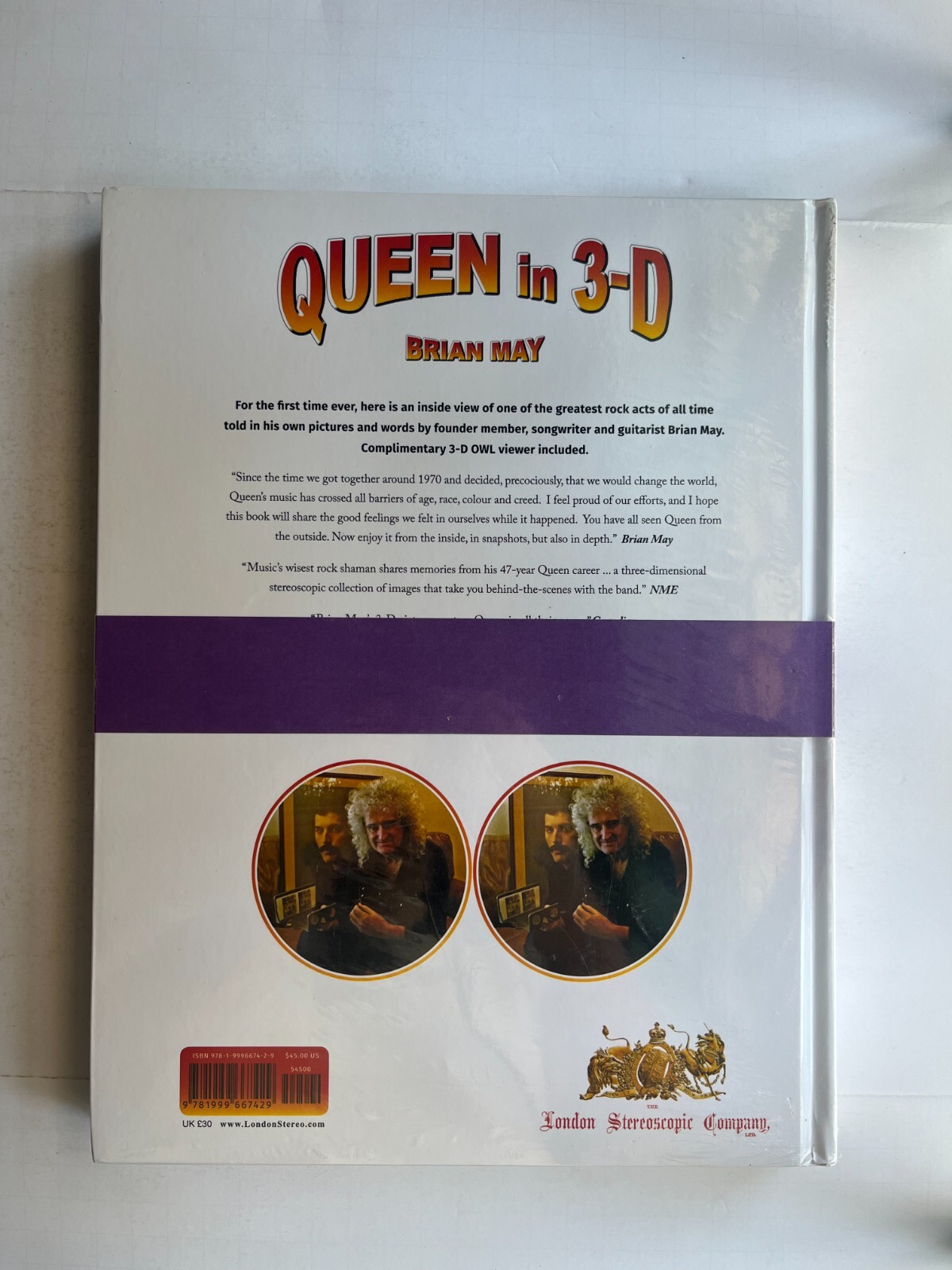 Queen in 3-D: Updated Edition by Brian May