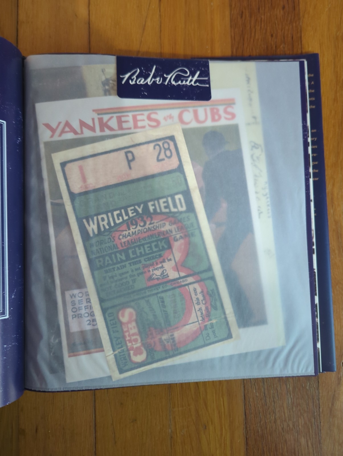 Babe Ruth Remembering the Bambino Biography HC Book Gilbert MLB Baseball Yankees