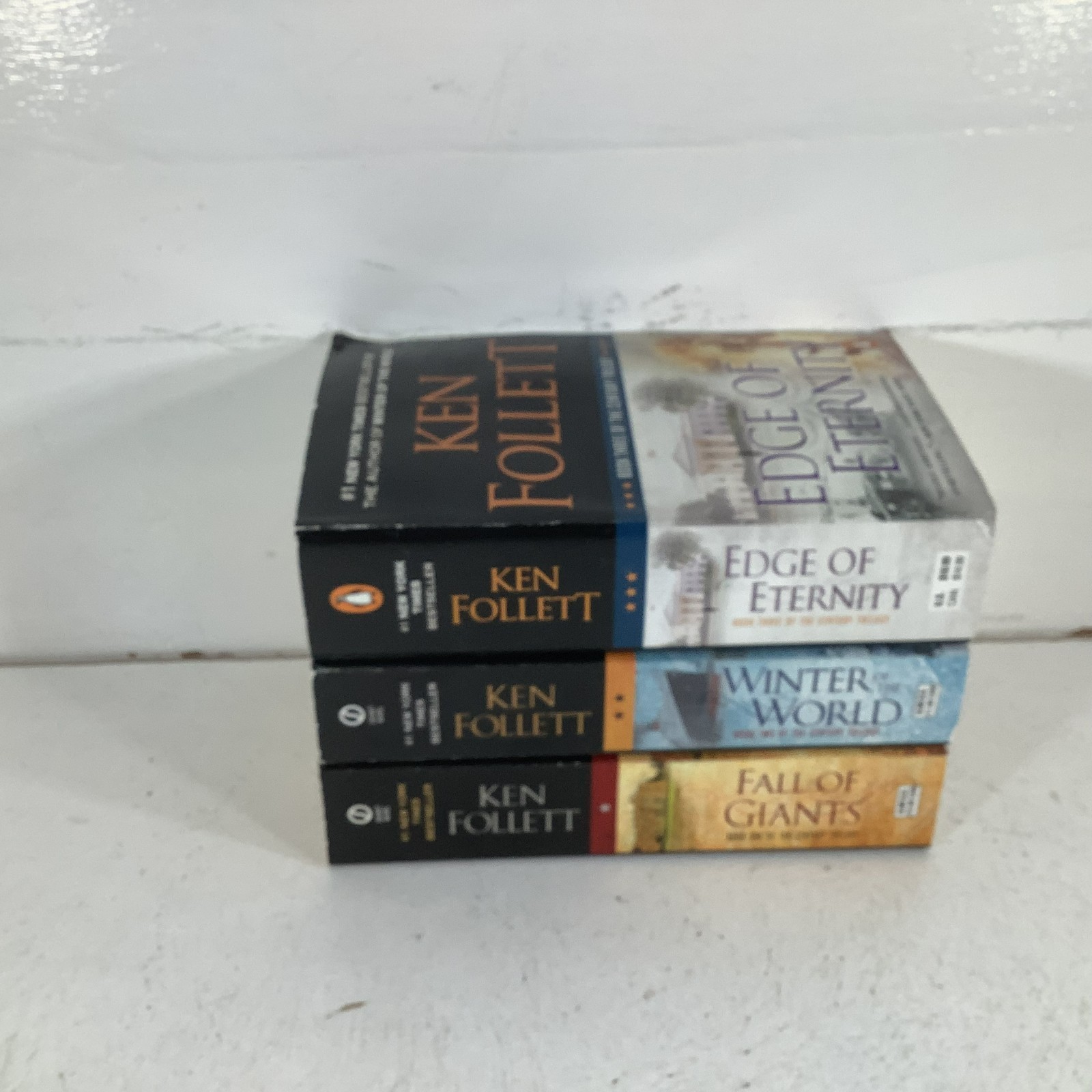 Ken Follett Century Trilogy Complete Series 1-3 PB Like New