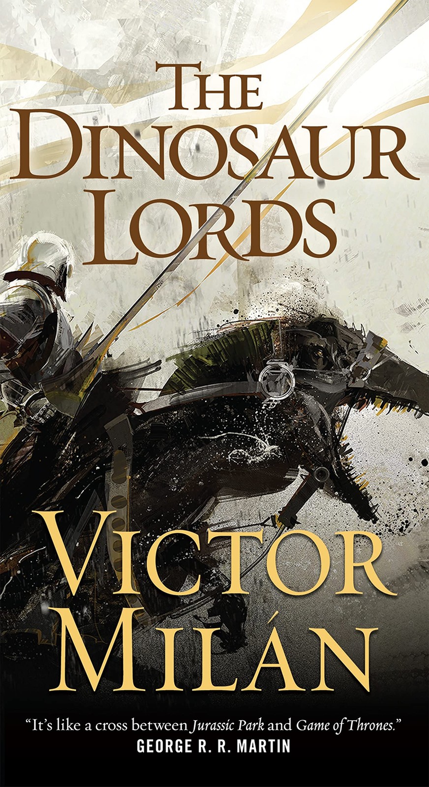 The Dinosaur Lords: A Novel – mass market paperback Milán, Victor