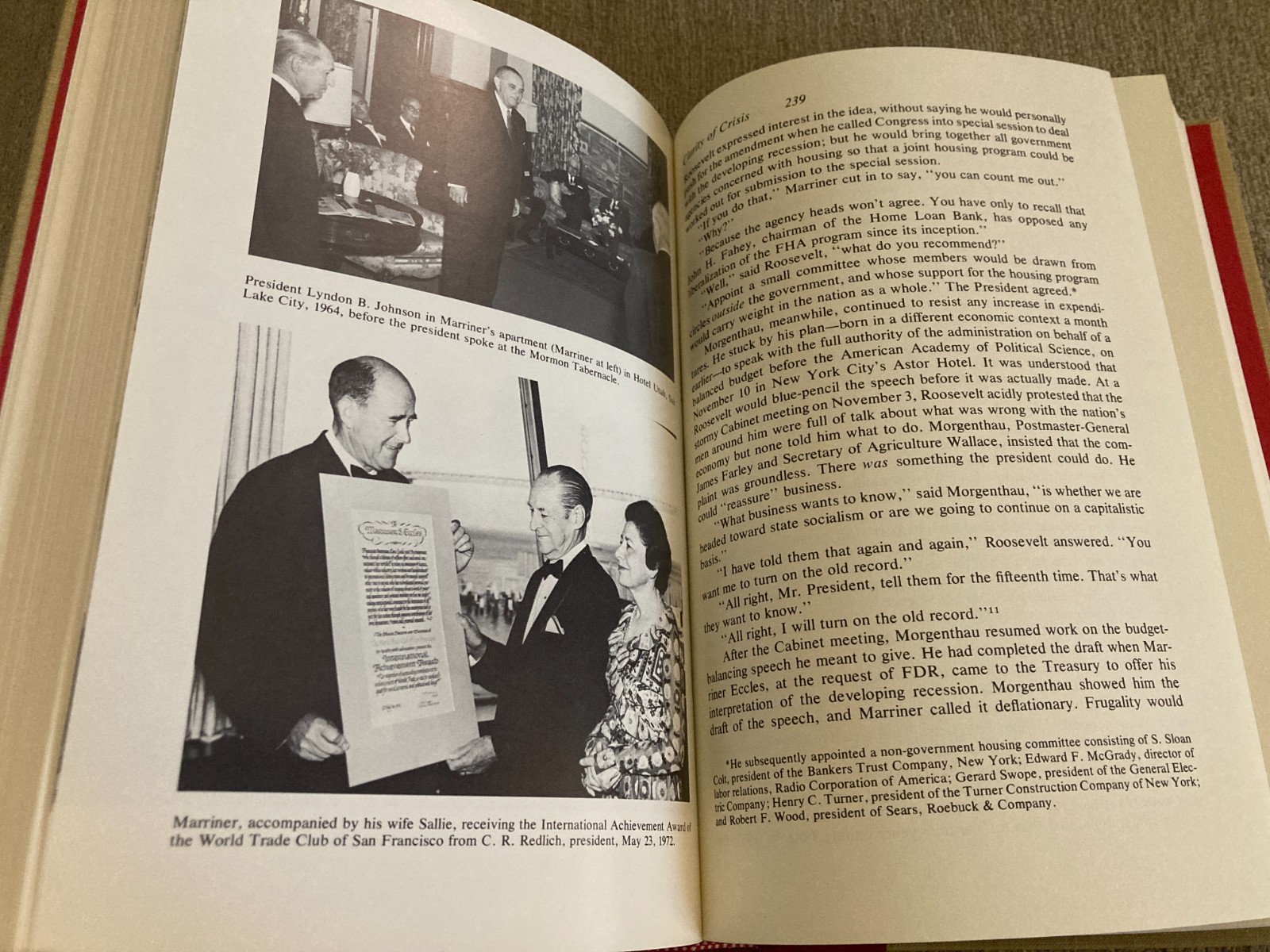 Marriner S. Eccles: Private Entrepreneur & Public Servant | Sidney Hyman | 1976