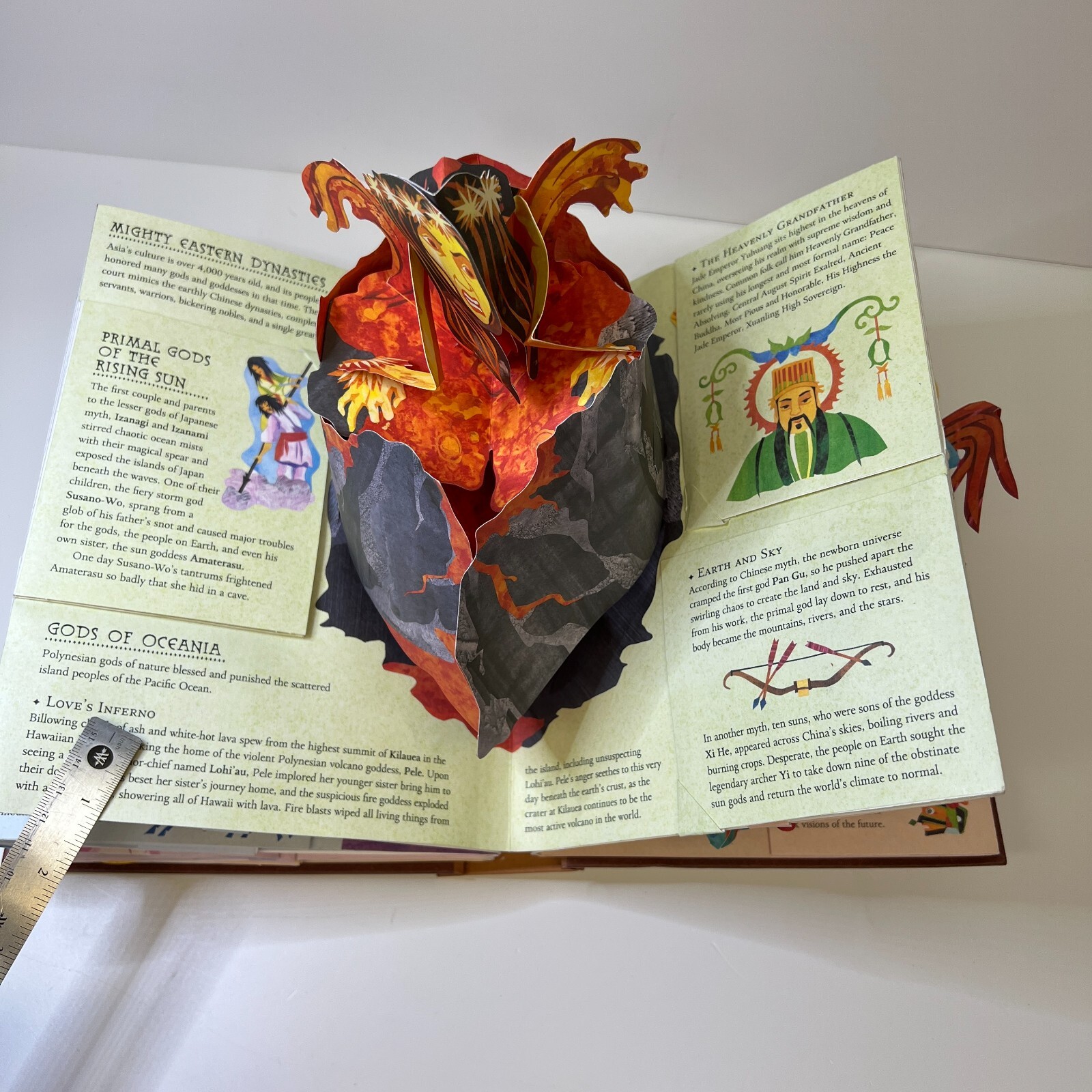 Encyclopedia Mythologica Gods and Heroes PopUp By Matthew Reinhart and Robert