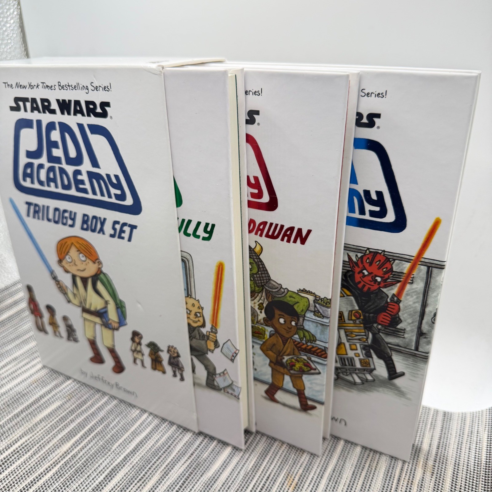 Star Wars Jedi Academy Trilogy Box Set Jeffrey Brown Hardcover Books Scholastic